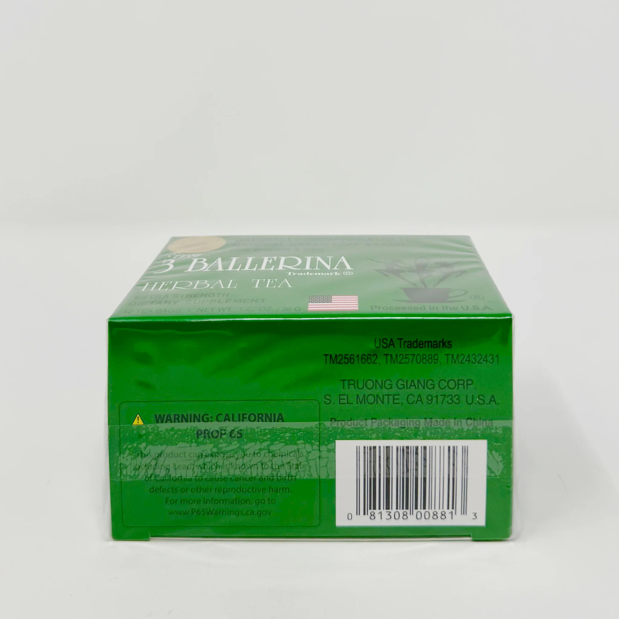 3 Ballerina Herbal tea 36g 12 tea bags - Image 2
