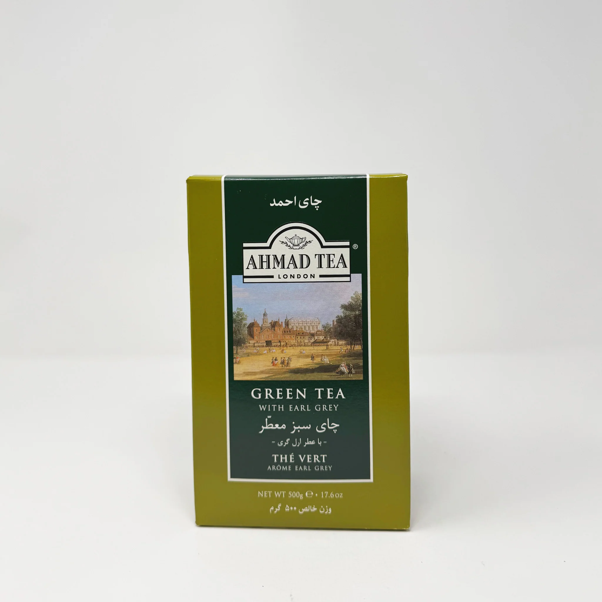 Ahmad green tea W/earl grey loose 454g