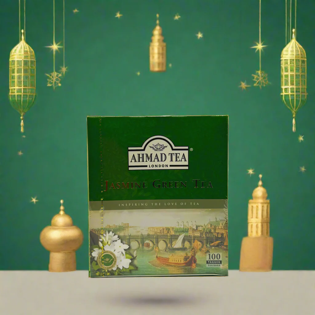 Ahmad jasmine green Tea 100 bags - Image 3
