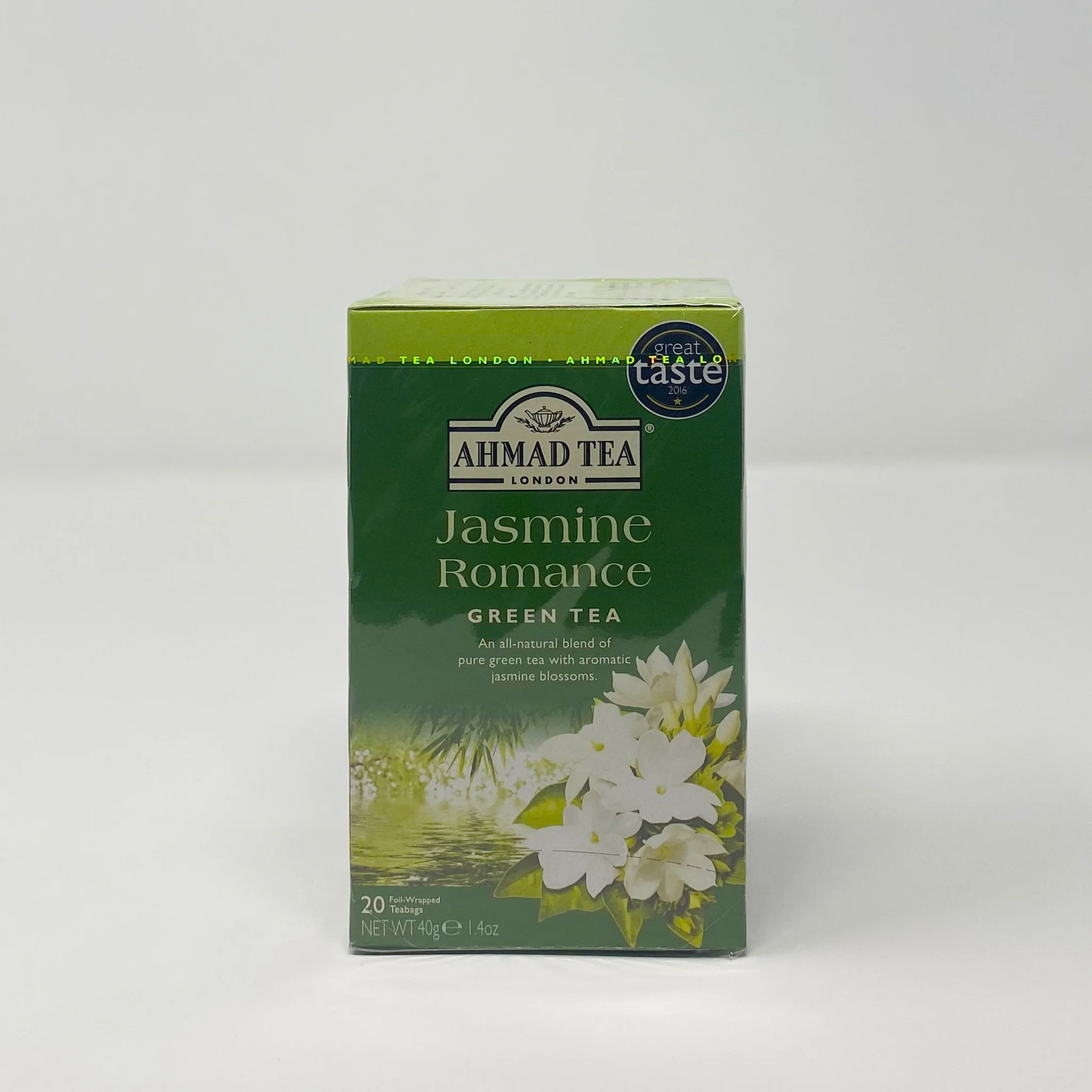 Ahmad Jasmine Romance green tea 20 bags