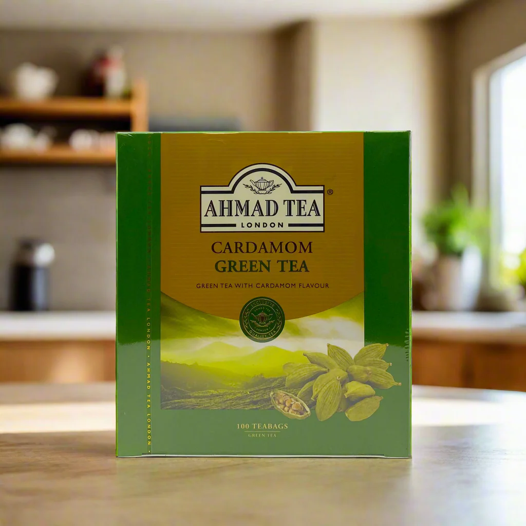 Ahmad Green Tea W/Cardamom 100 bags - Image 3