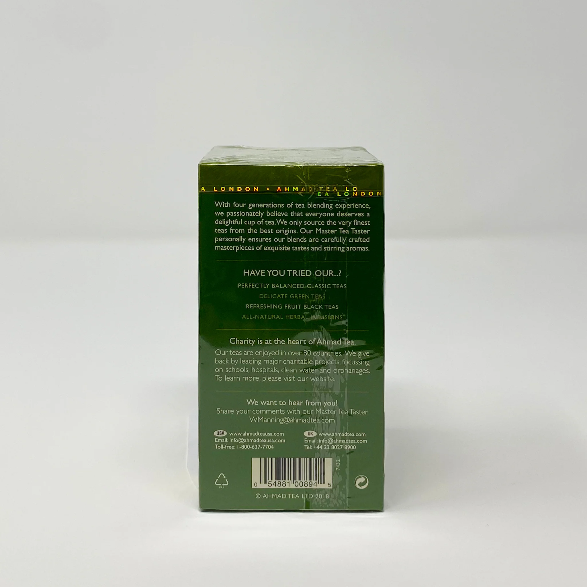Ahmad Tea green tea pure 20 bag - Image 2