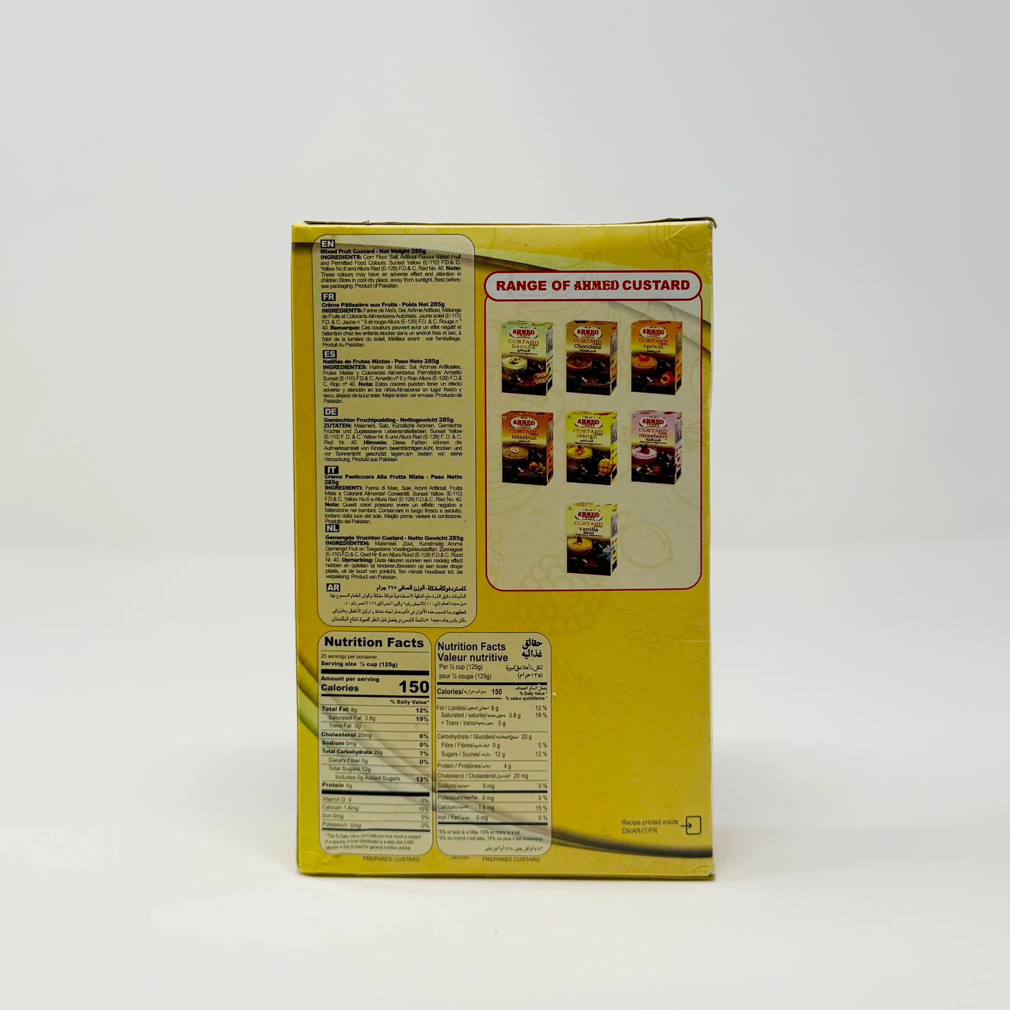 Ahmed Custard powder mix 285g - Image 12