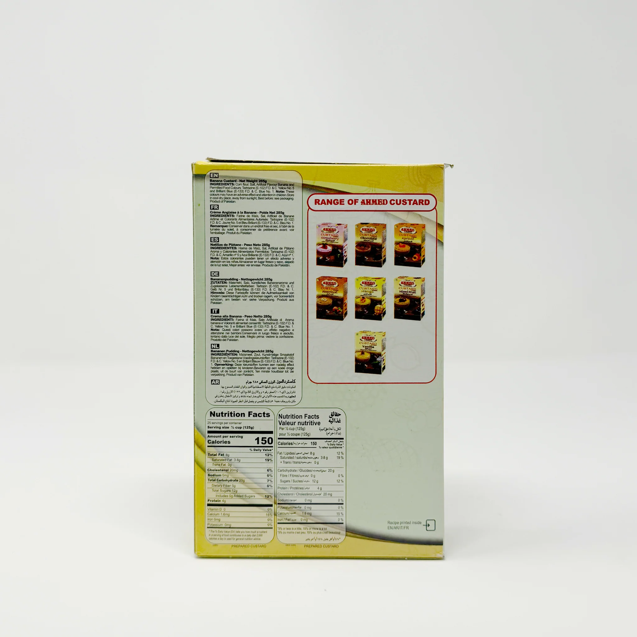 Ahmed Custard powder mix 285g - Image 8