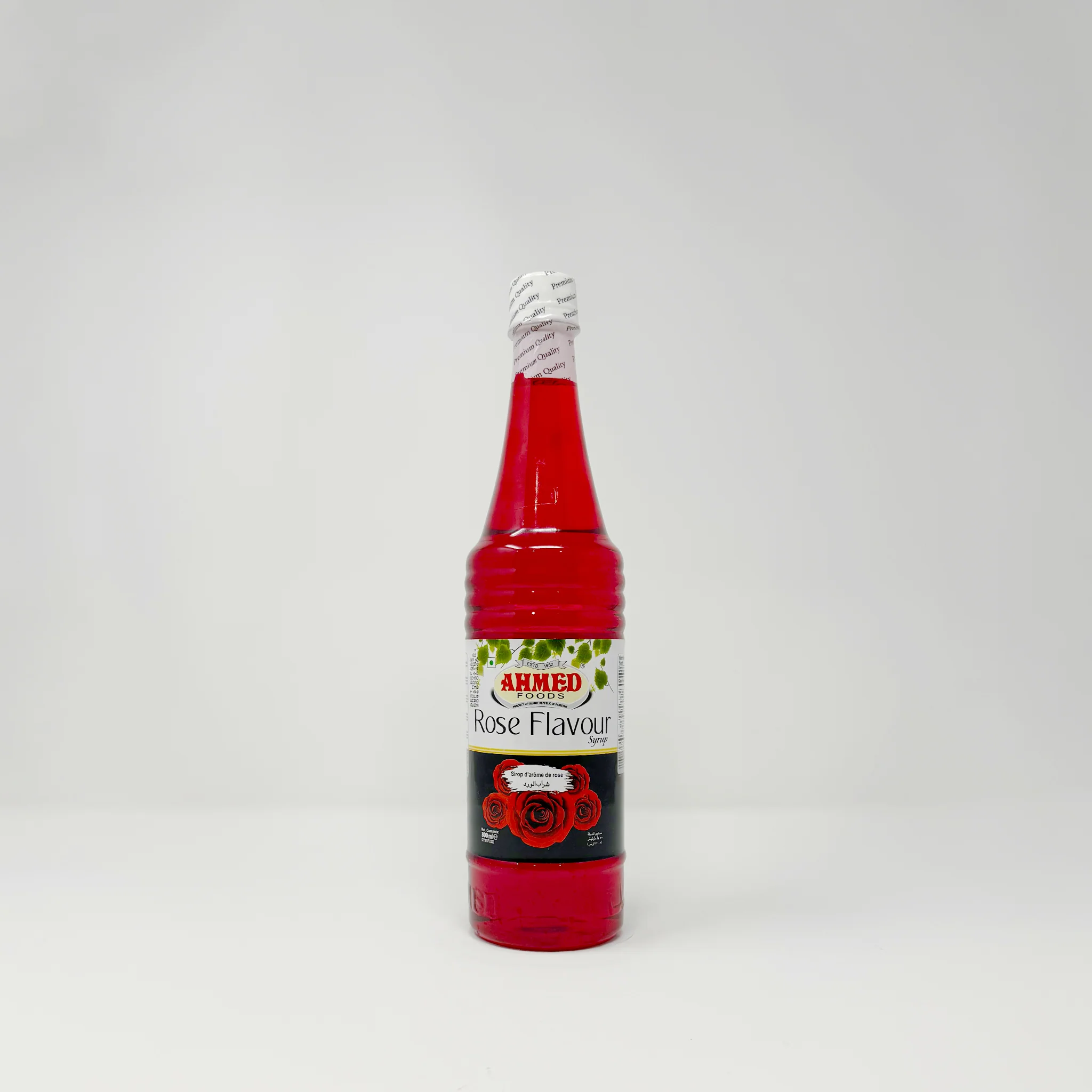 Ahmed Rose Flavor Syrup 800ml