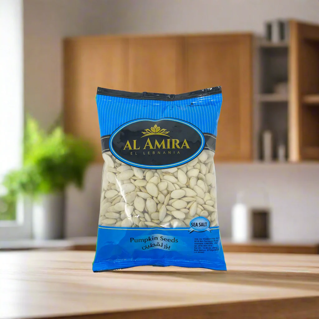 Al Amira pumpkin seeds with sea Salt 300g - Image 3