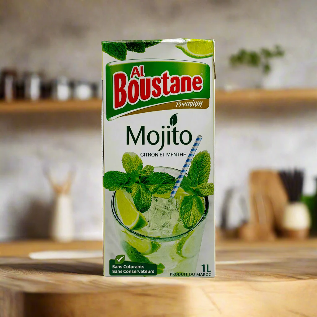 Al Boustane Moroccan juice Mojito 1 liters - Image 3