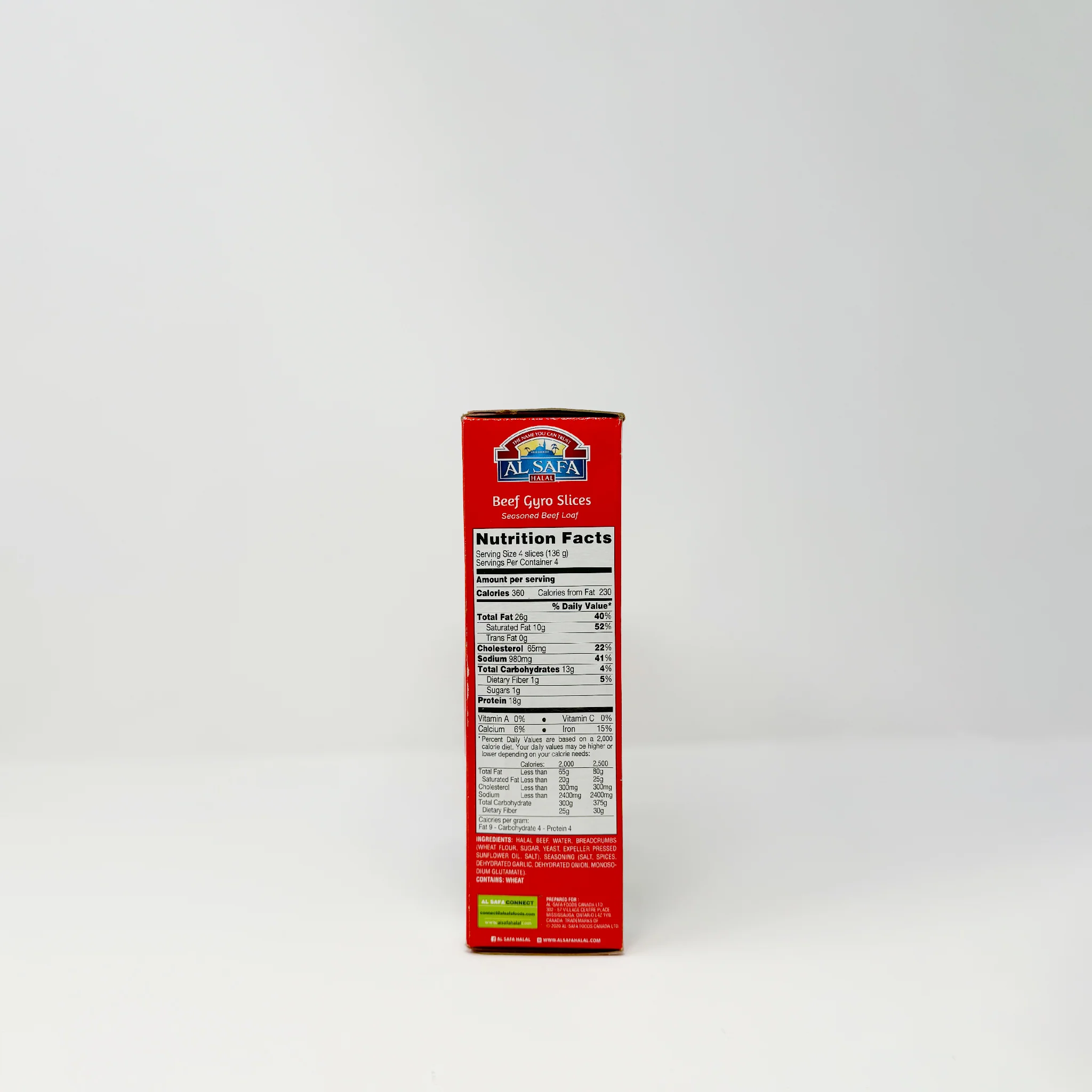 AL Safa Beef Gyro Slice 1.2 lb (In-Store Only) - Image 2