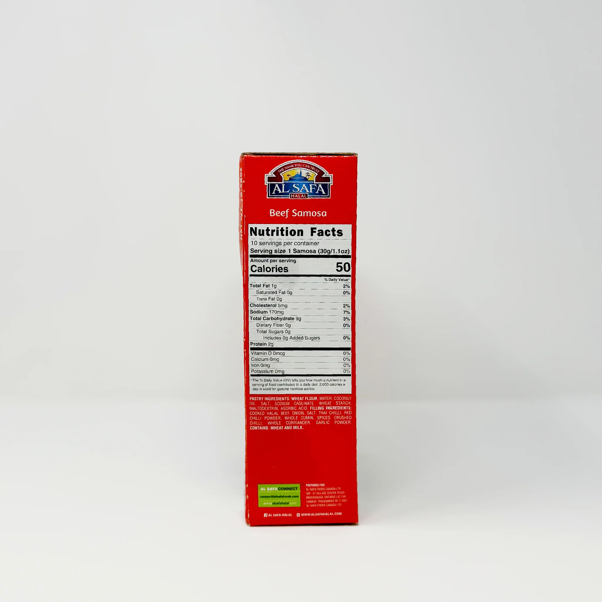 Al Safa Beef Samosa 10.58oz (In-Store Only) - Image 2
