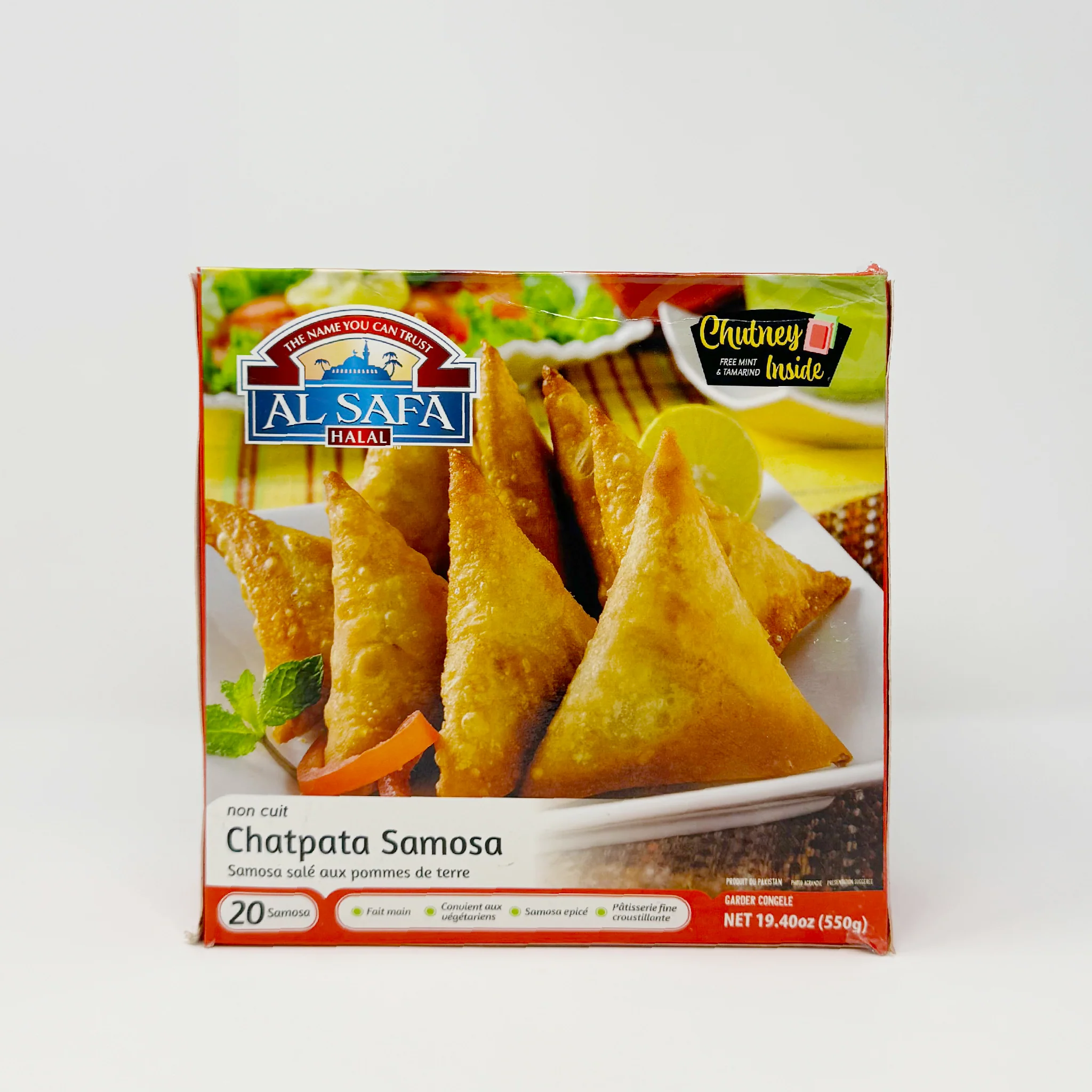AL safa Chatpata Samosa 550g (In-Store Only)