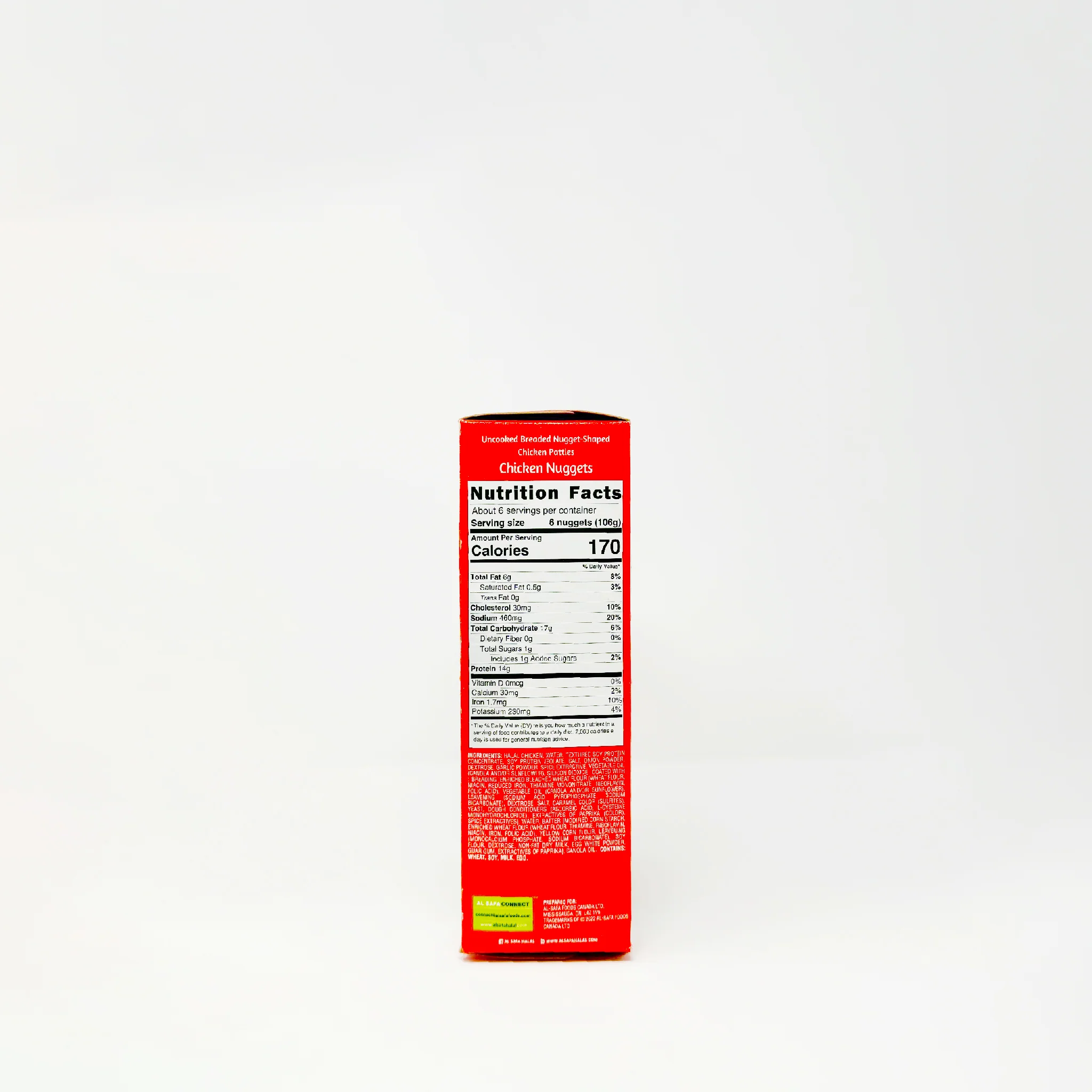 Al Safa chicken Nuggets 1.3 lb (In-Store Only) - Image 2