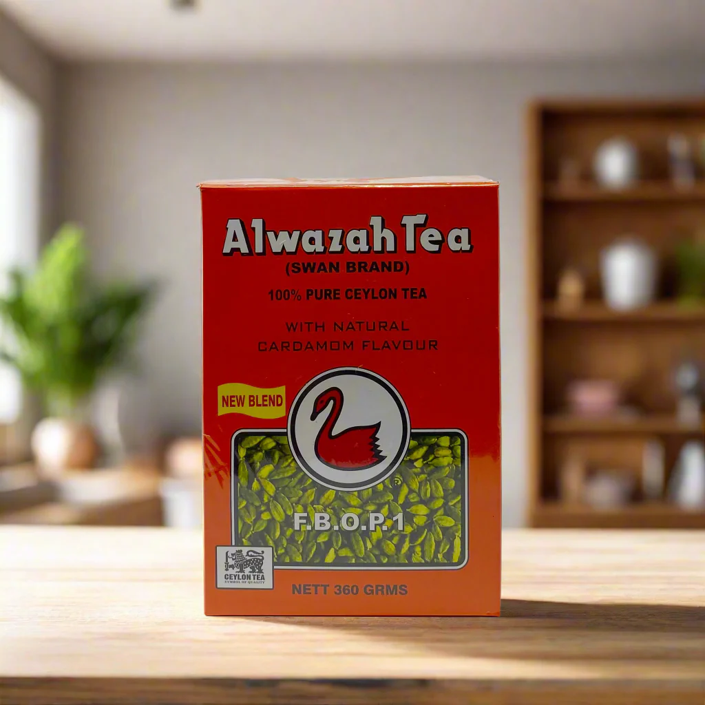 Al wazah pure Ceylon W/cardamom tea loose 360g - Image 3