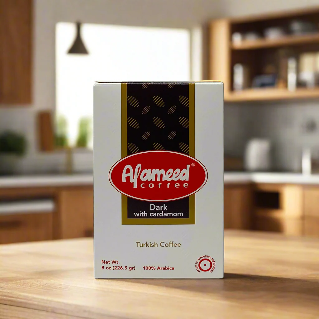 Alameed Dark with Cardamom 8 oz - Image 4