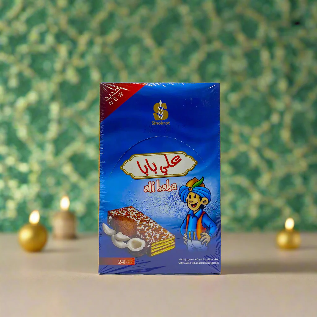 Ali baba wafer chocolate and coconut 600g 24 pieces - Image 5