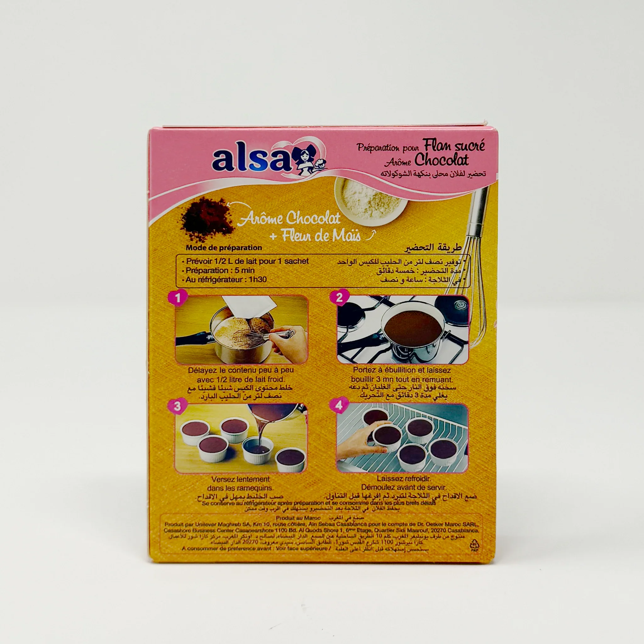 Alsa flan sucre chocolate 45g - Image 2