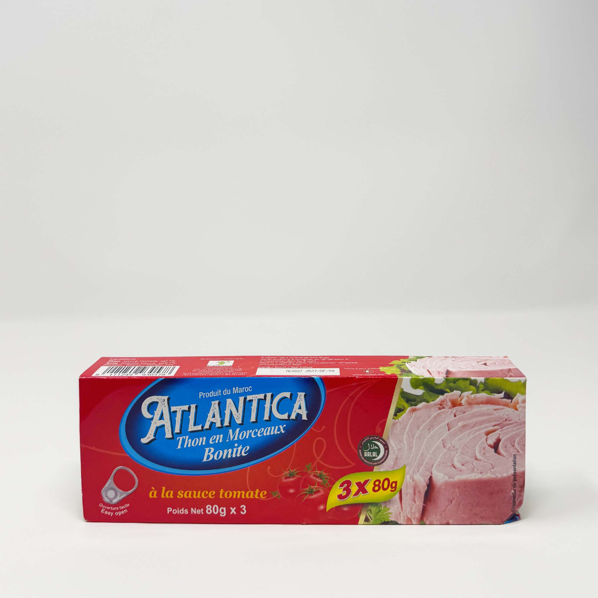 Atlantica Moroccan Chunk Tuna in Tomato Sauce 3 pack