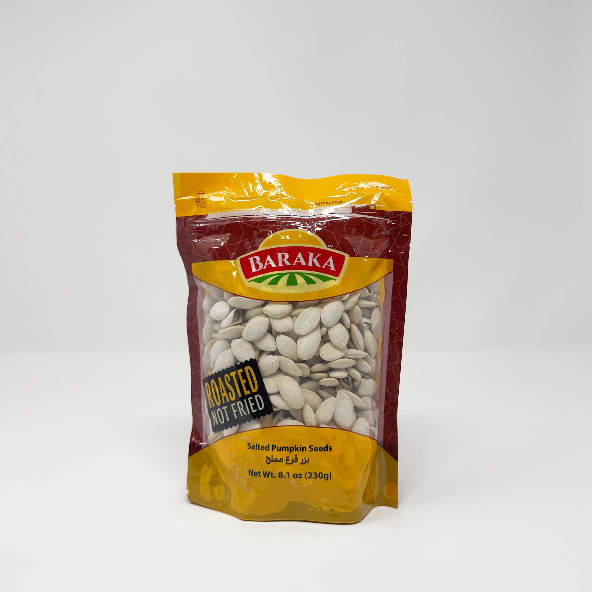 Baraka salted pumpkin seeds 230g