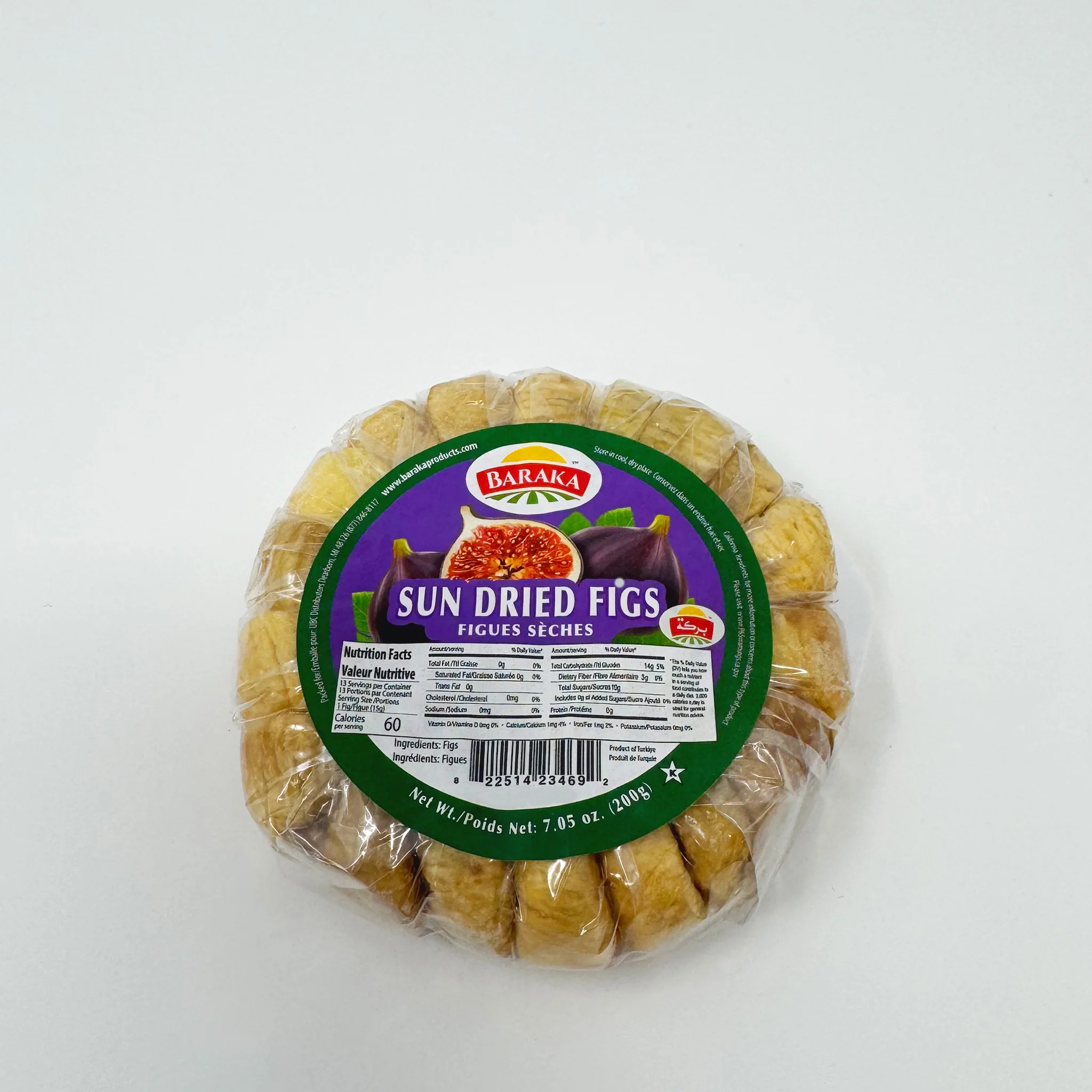 Baraka Sun dried Figs 200g
