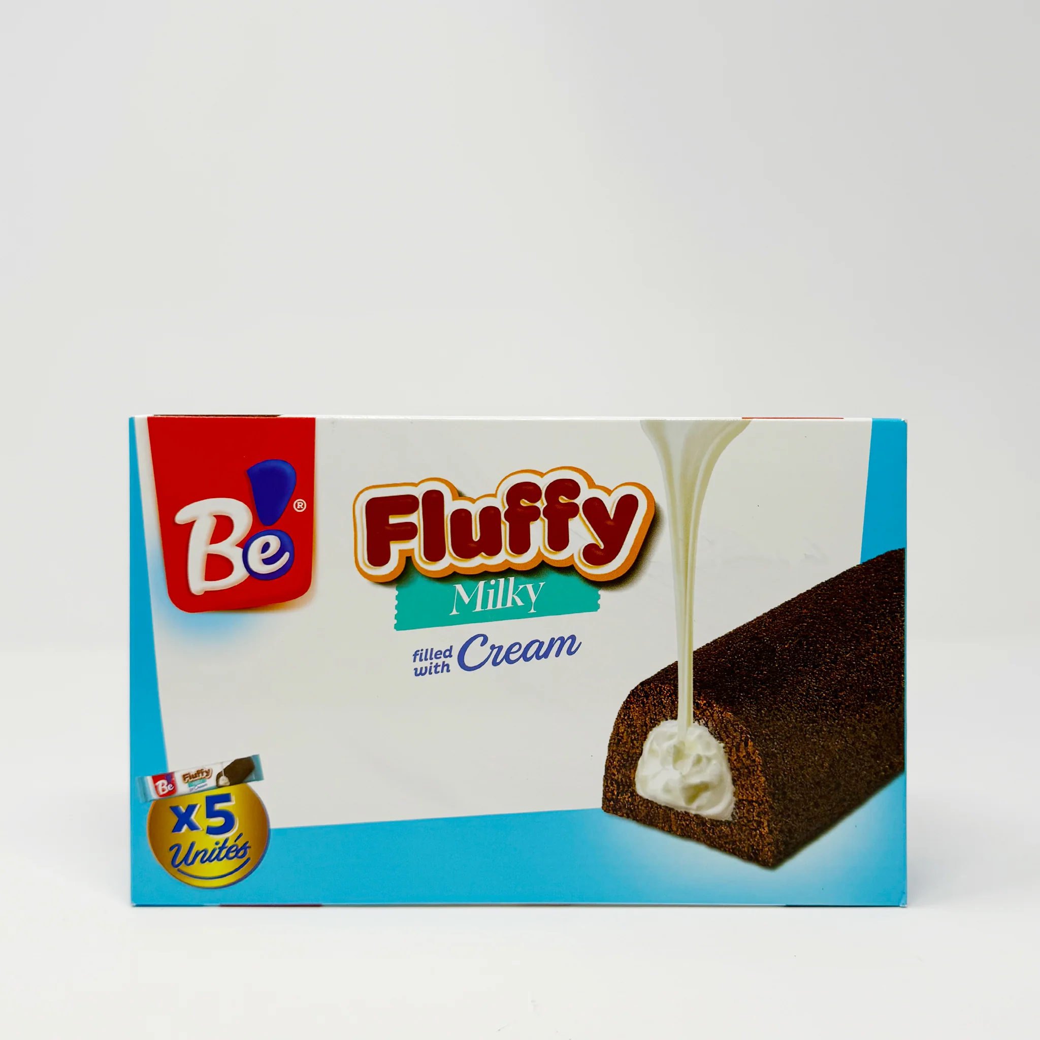 Be Fluffy Milky filed with cream 5 Unites