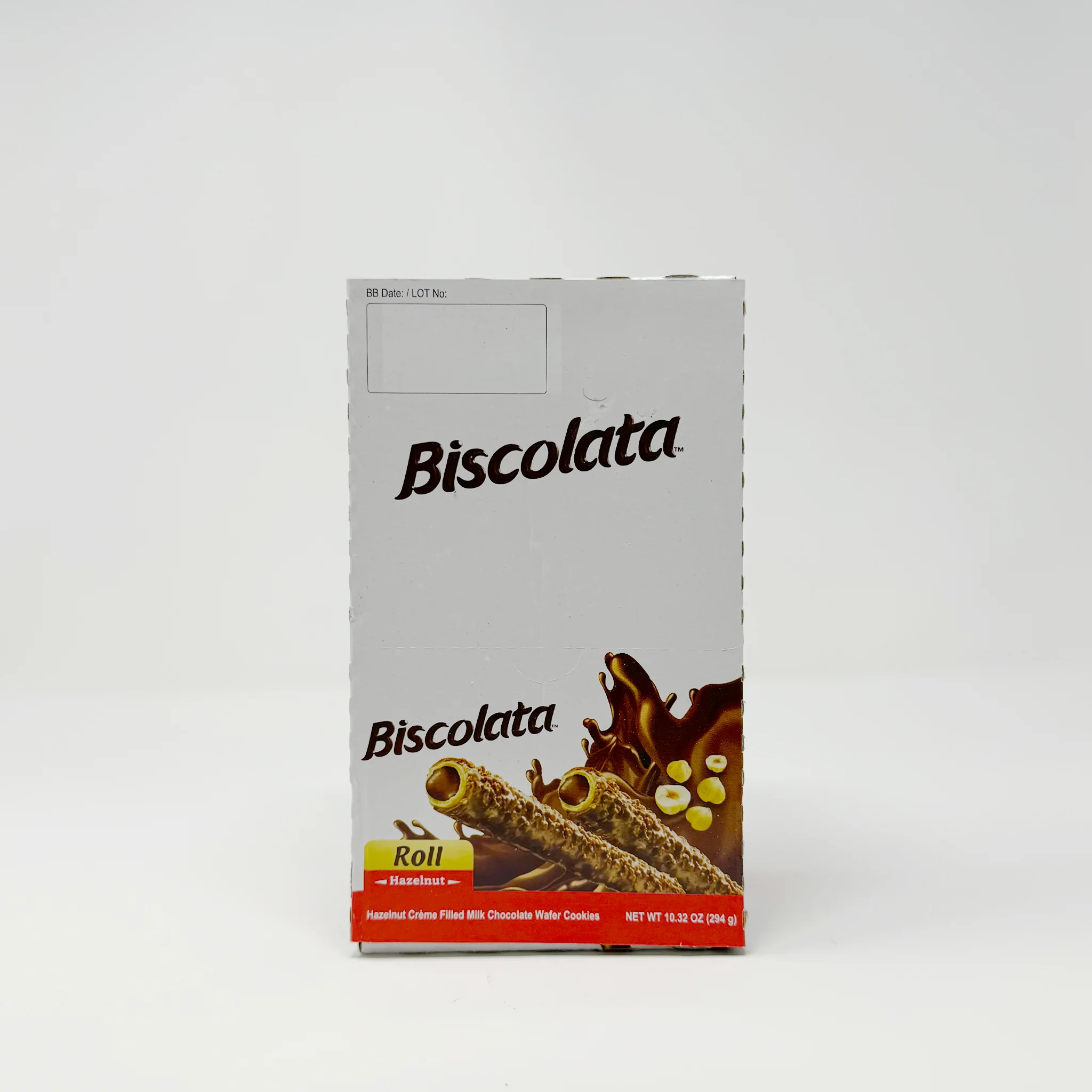 Biscolata wafer roll