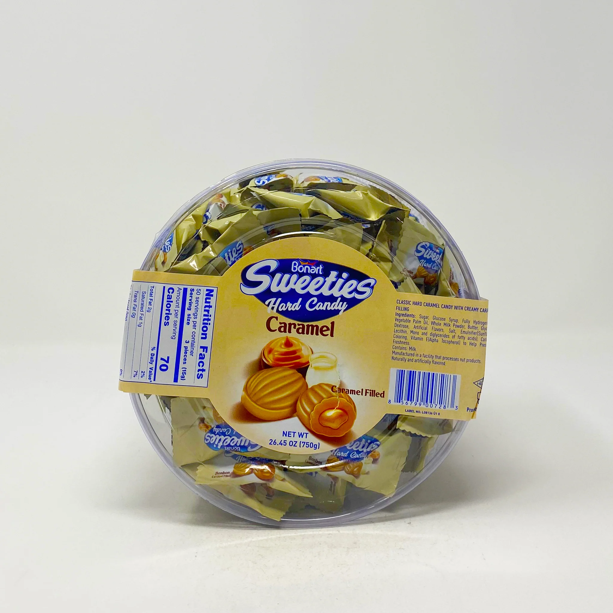 Bonart Hard candy Carmel 750g
