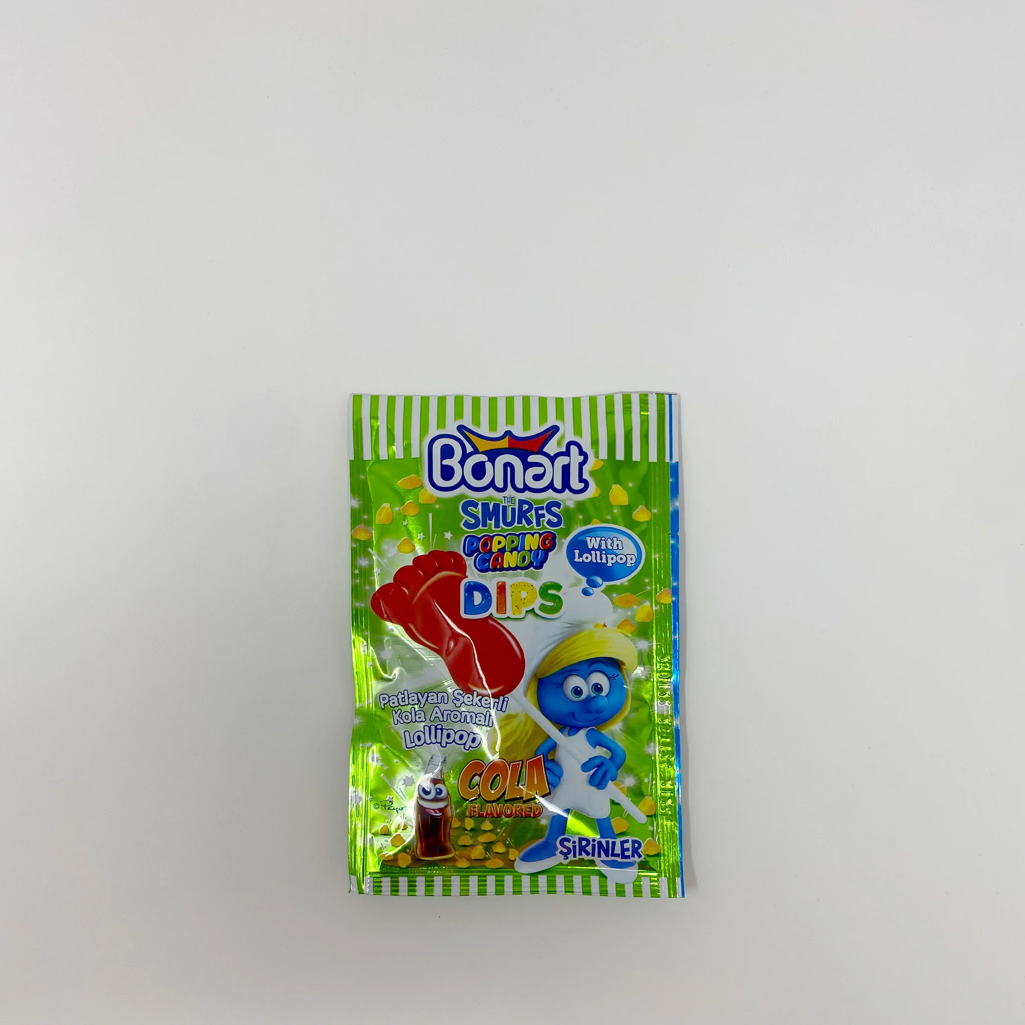 Bonart Smurfs poppng candy Dips cola 12g