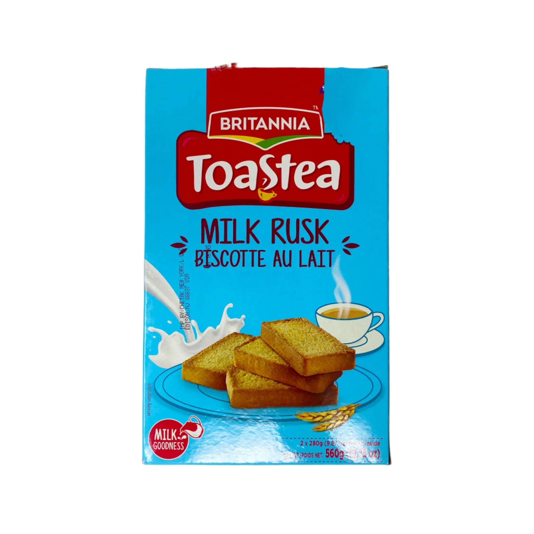 Britannia milk tea rusk 560g - Image 4