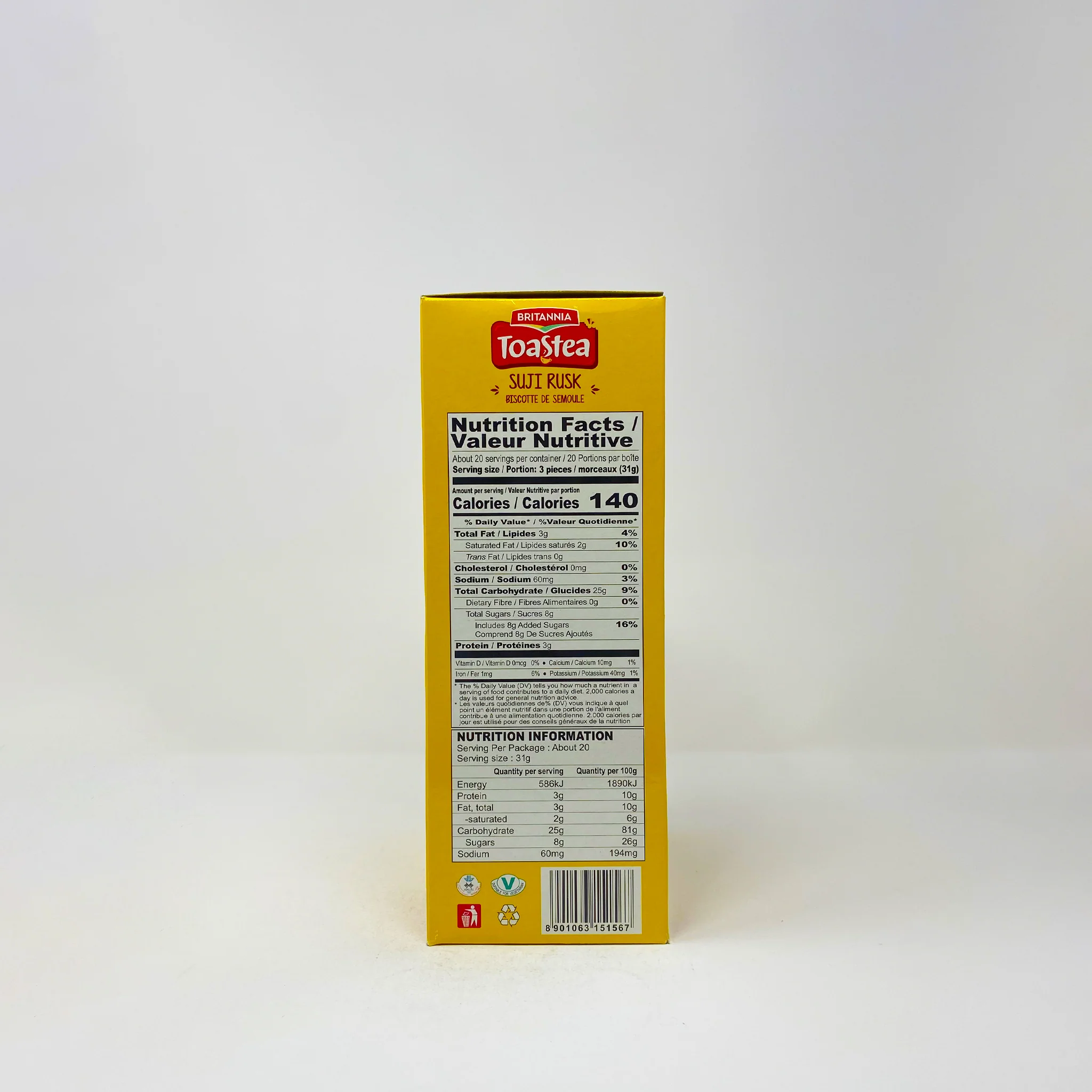 Britannia Toasted tee rusk 610g - Image 2