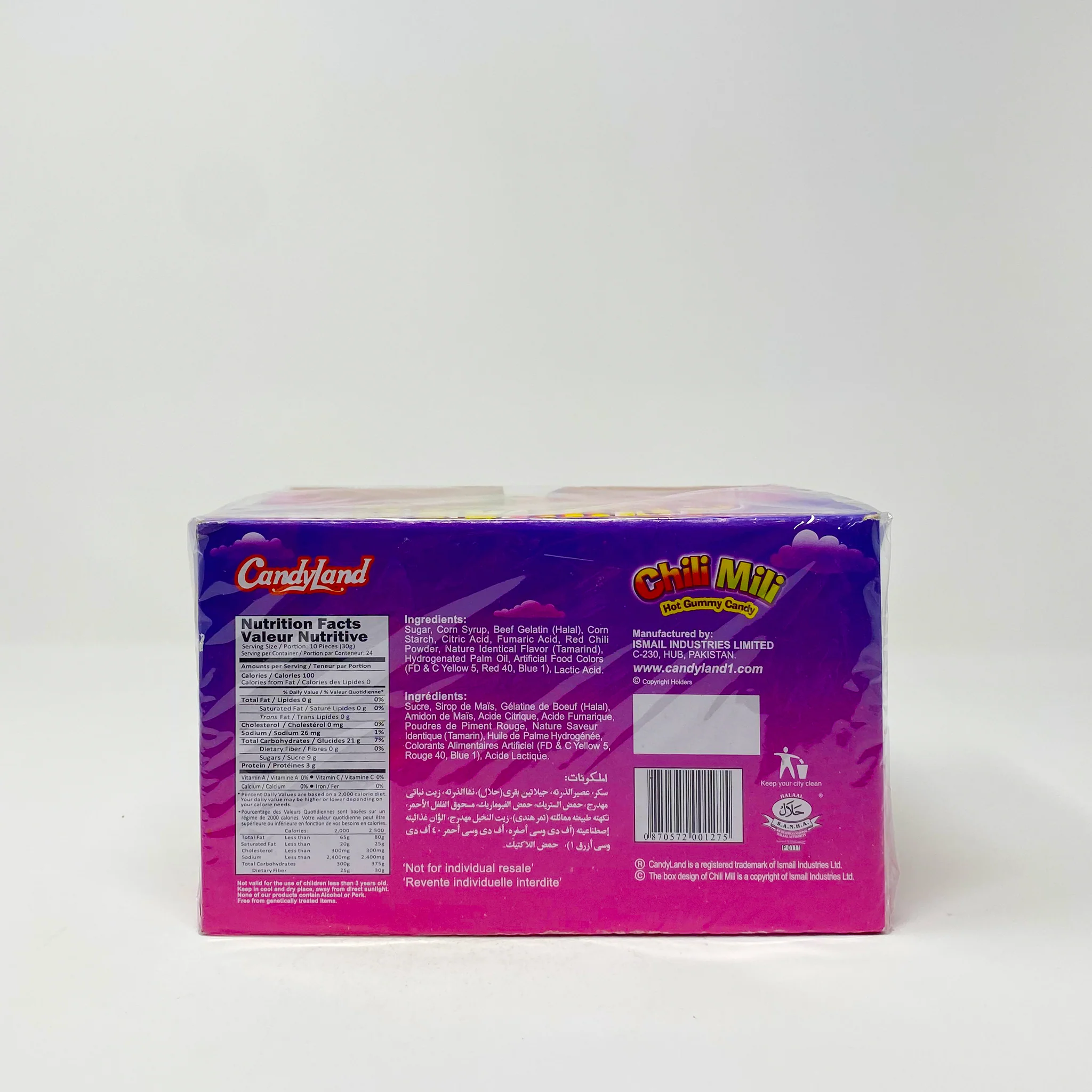Candy land Chili Mili 24 bags - Image 2