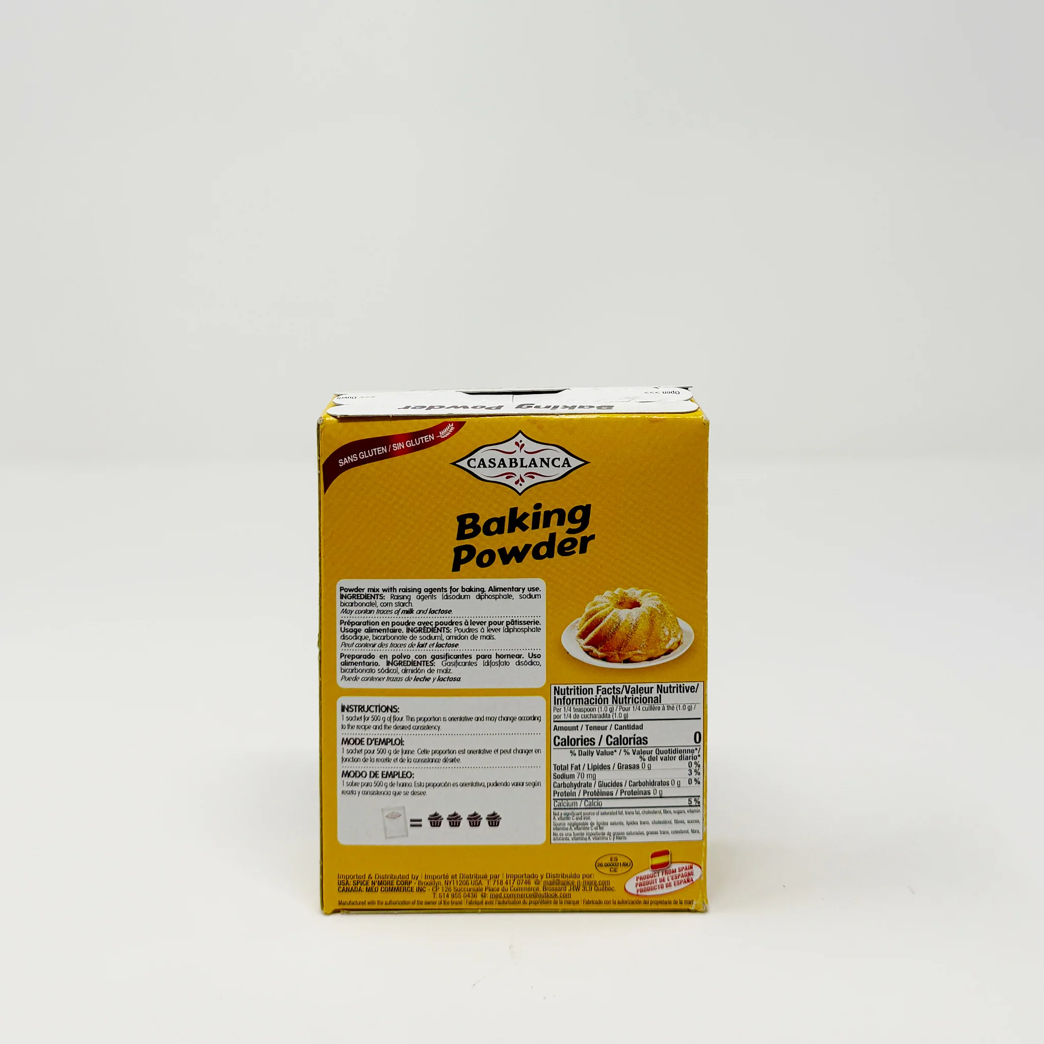 Casablanca baking powder 6*15g - Image 2