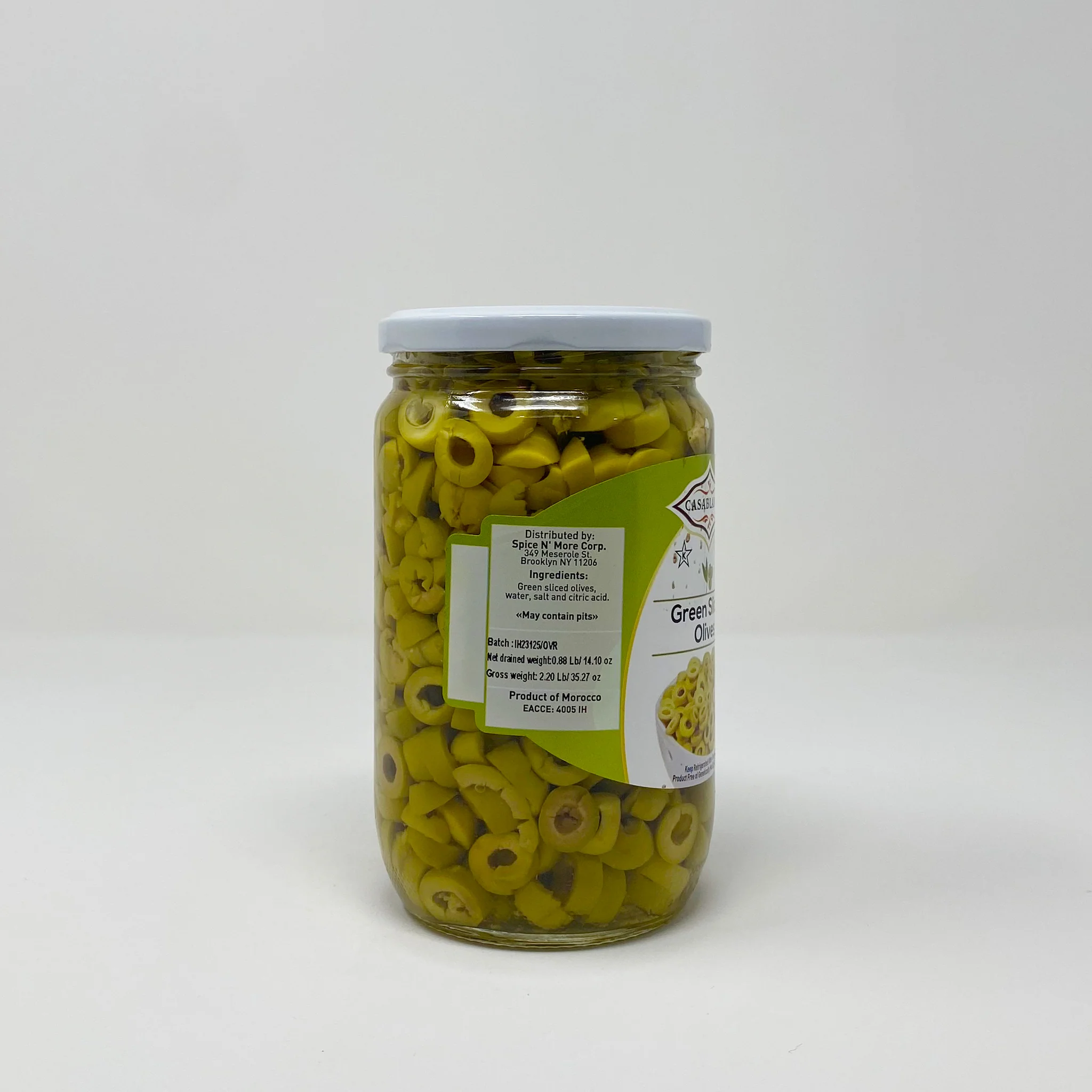 Casablanca green slices Olives - Image 2