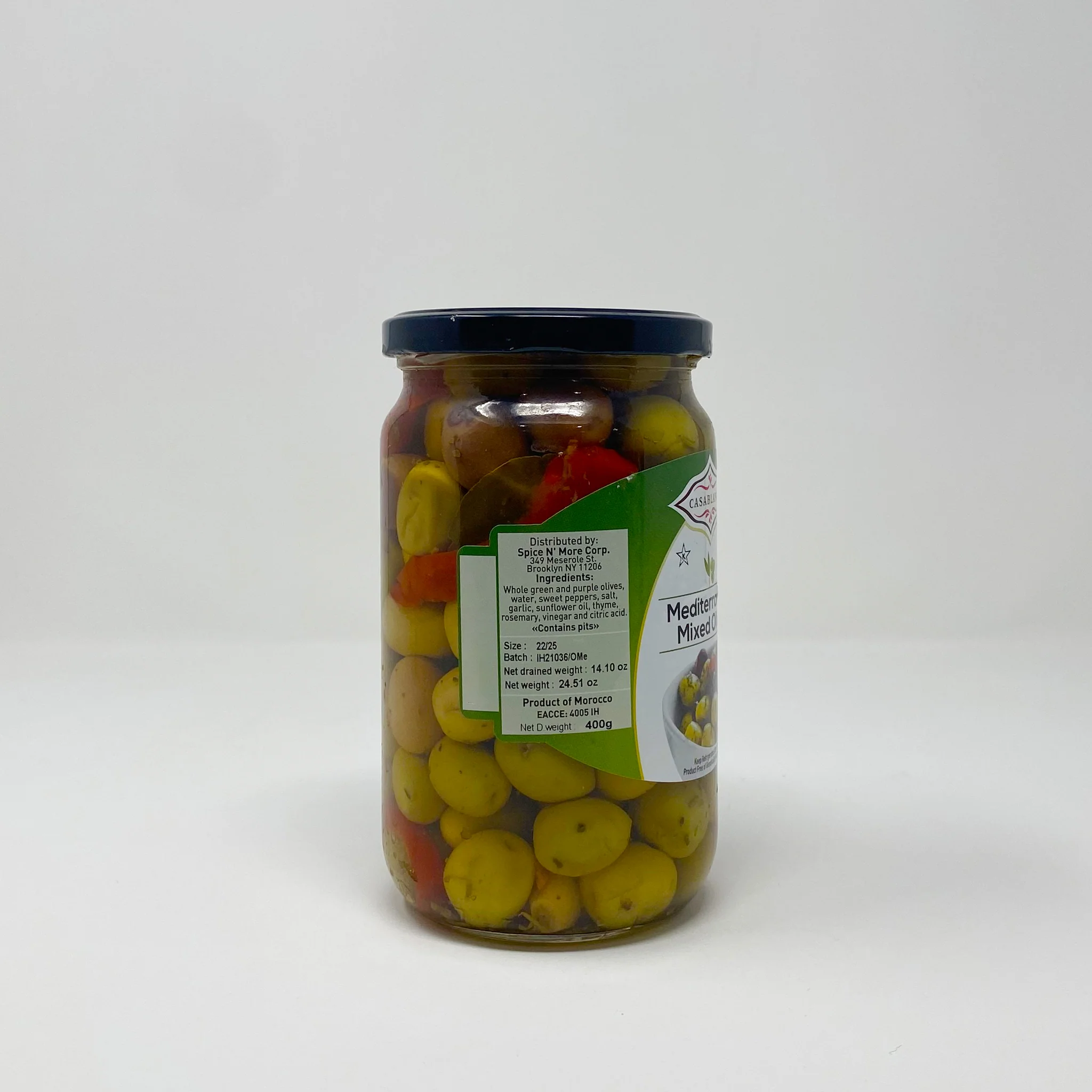 Casablanca Mediterranean Mixed olive class 400g - Image 4