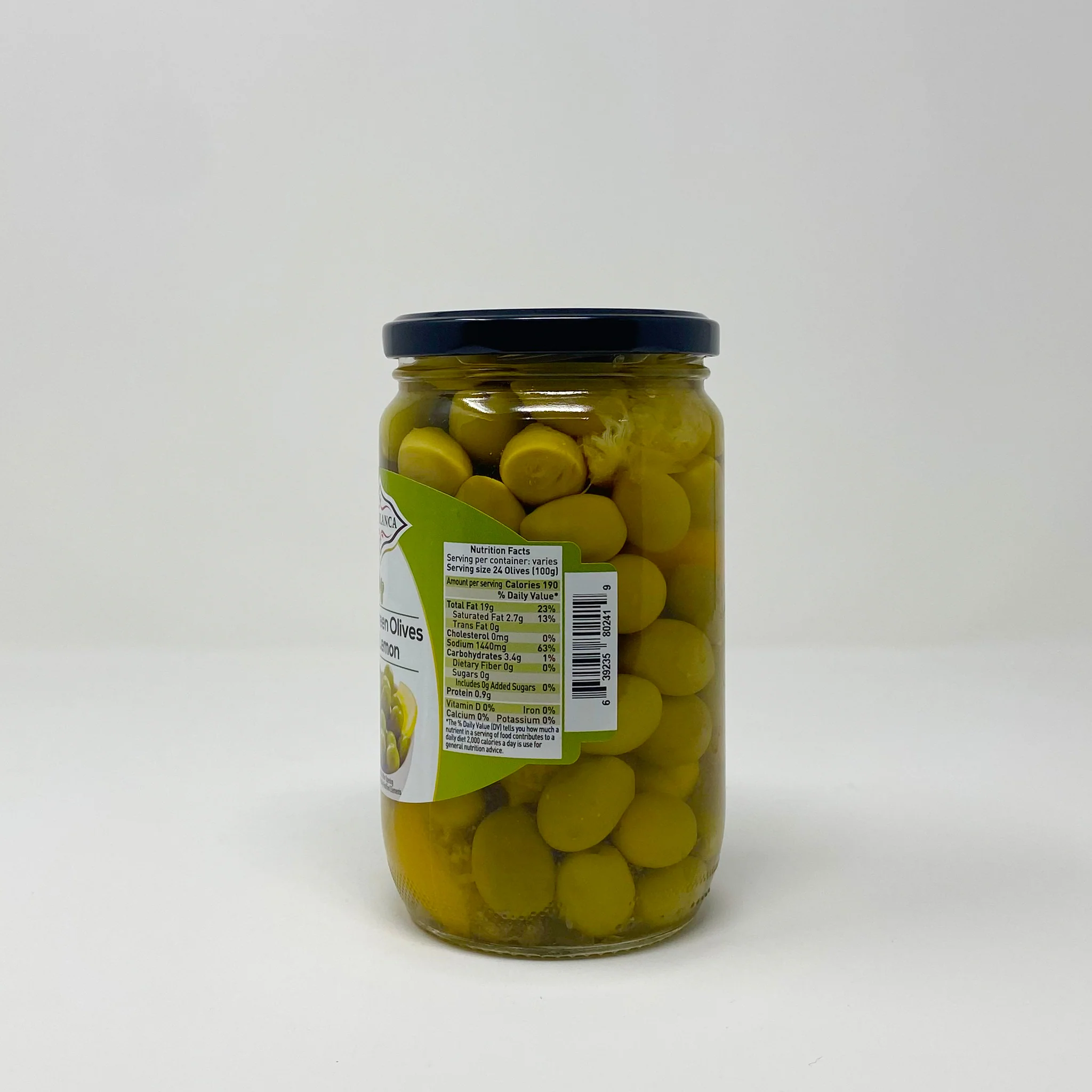 Casablanca Whole green olives with lemon - Image 4