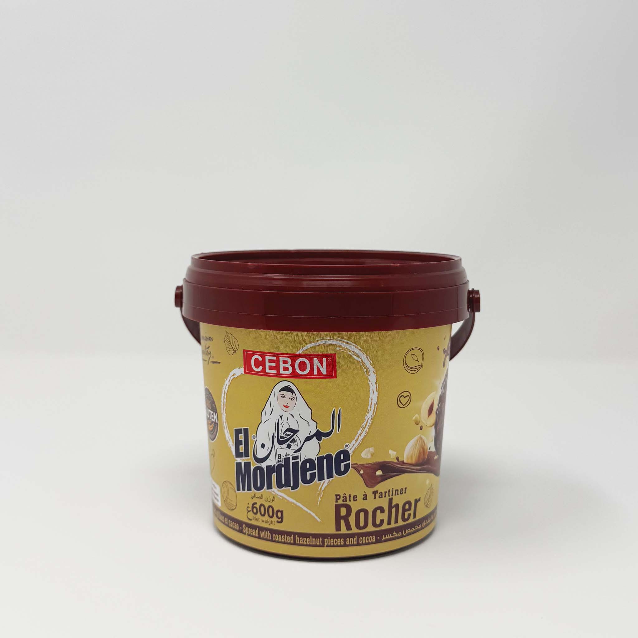 Cebon El mordjene hazelnut chocolate spread. 600gr