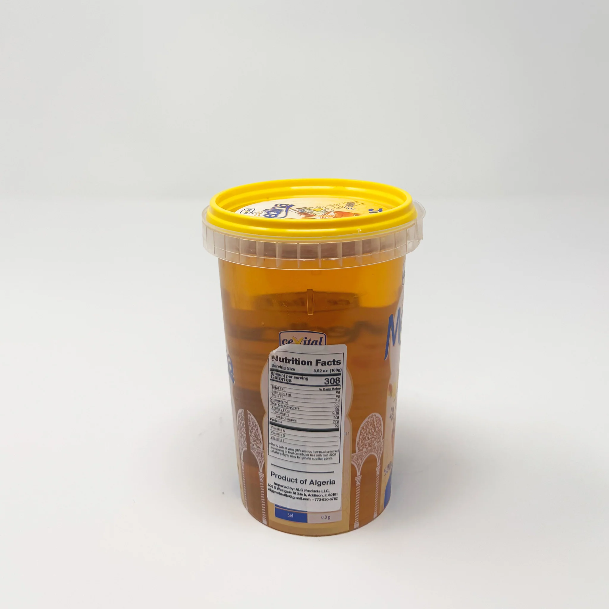 Cevital Algerian El Mordjen Assila Sugar Honey Flavored Syrup 500g - Image 3