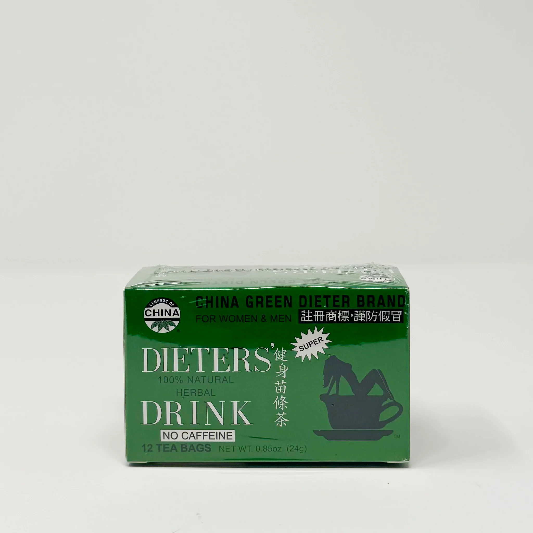 China green tea 12 Tea bag