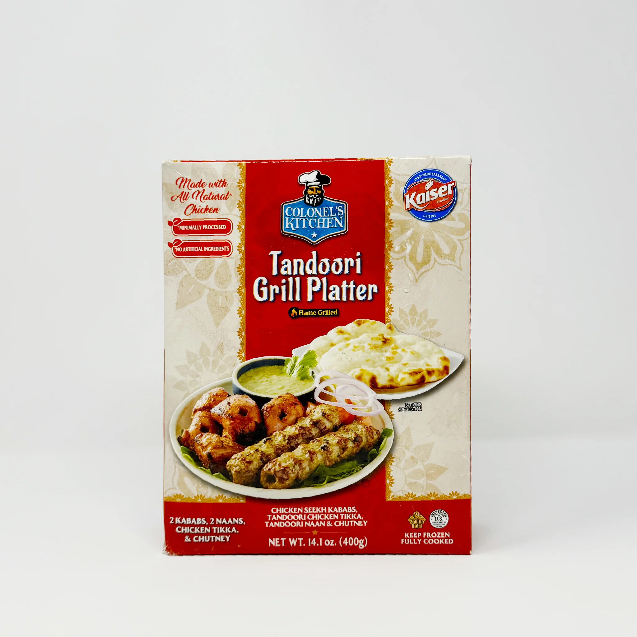 Colonel Kababz Tandoori Grill platter 400g (In-Store Only)