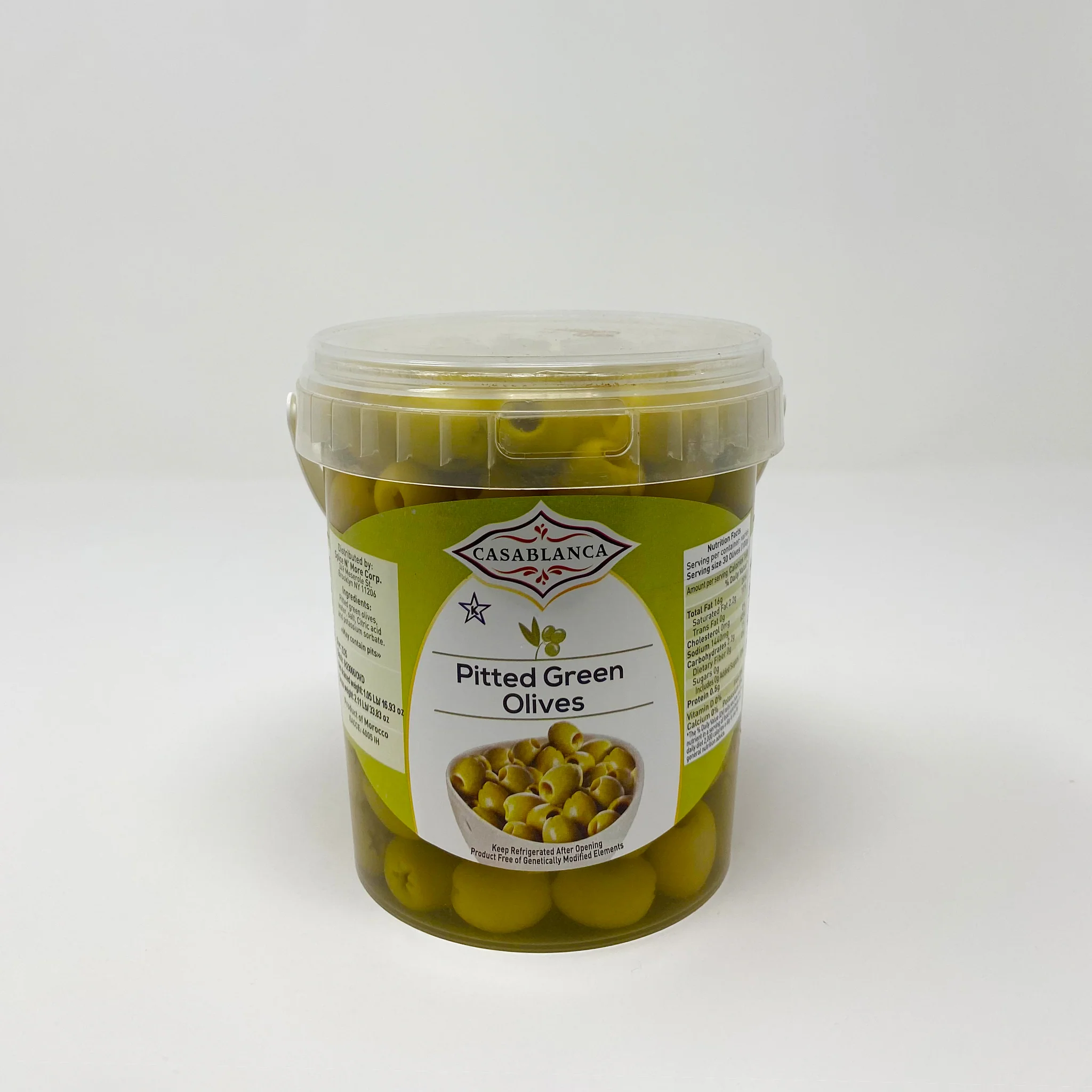 Casablanca Moroccan green olives 500g - Image 12