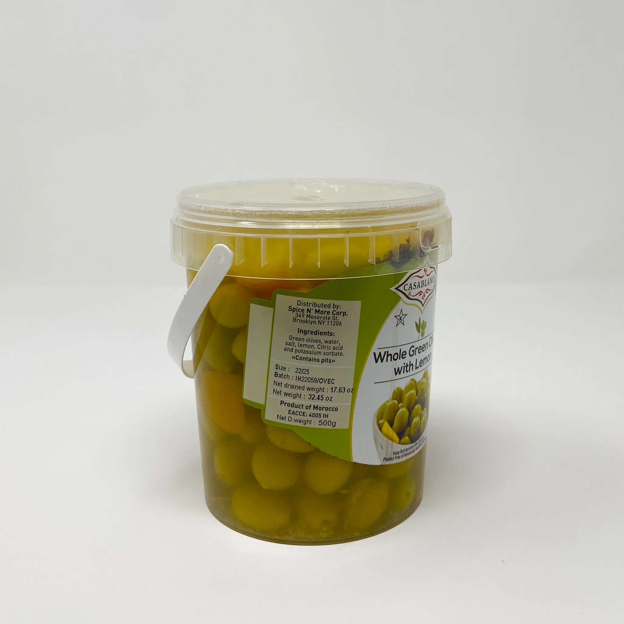 Casablanca Moroccan green olives 500g - Image 5