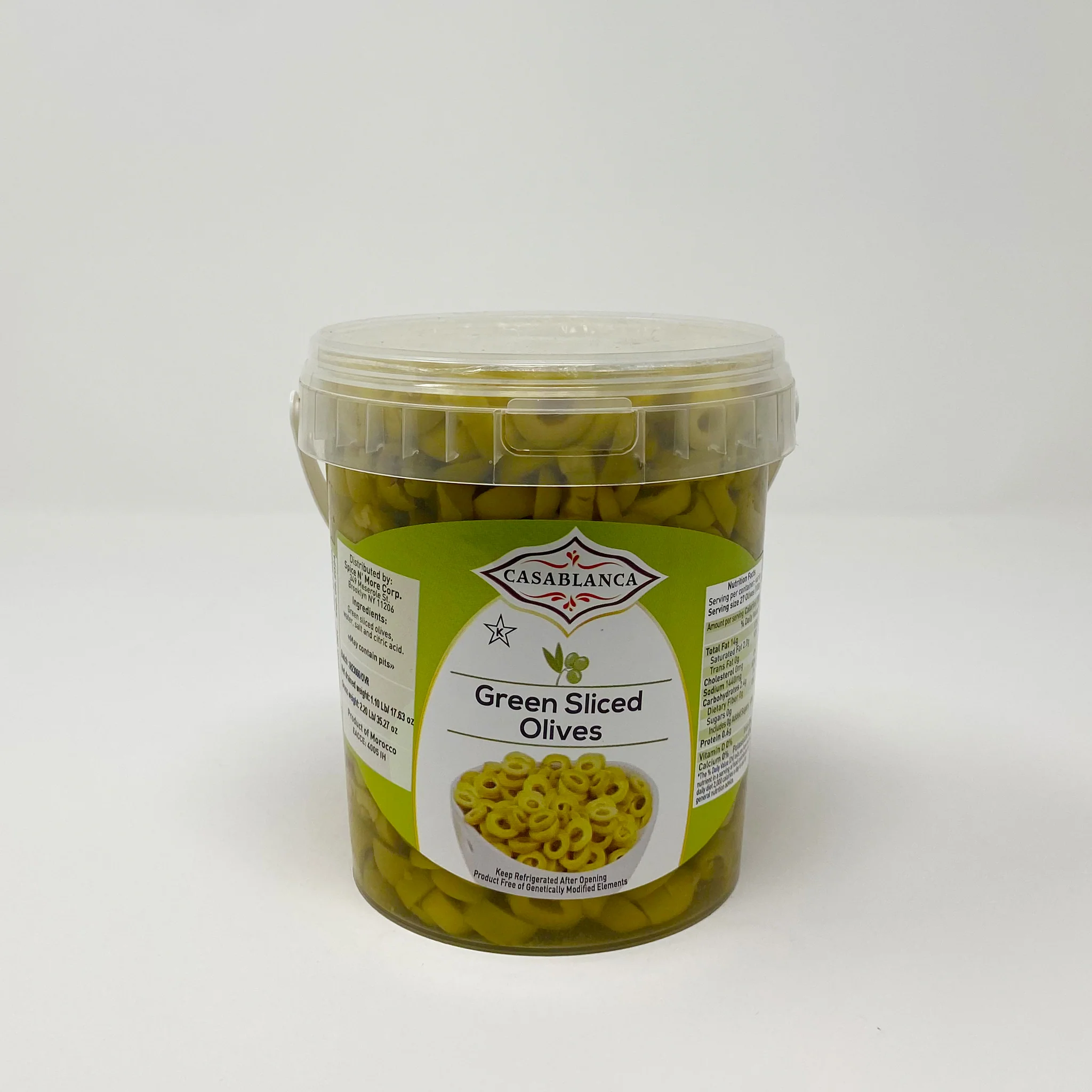 Casablanca Moroccan green olives 500g - Image 8