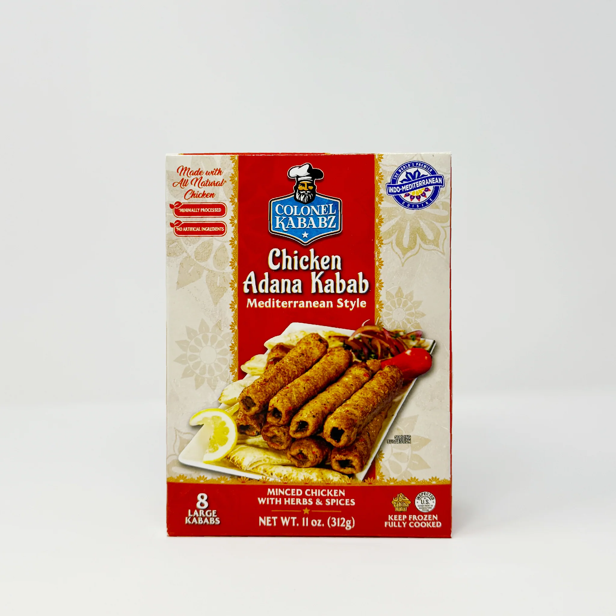 Colonel Kabab chicken Adana Kabab 312g (In-Store Only)
