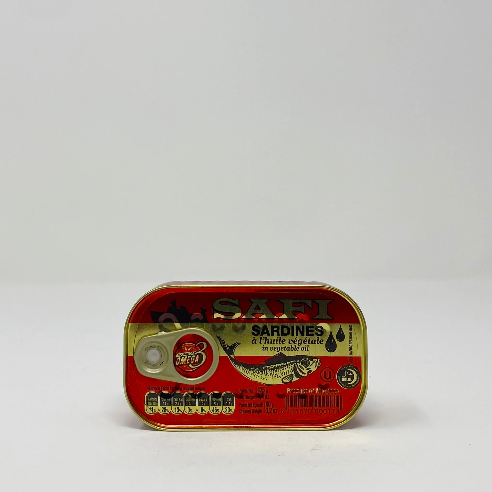 Safi Moroccan Sardines in vegetable oil