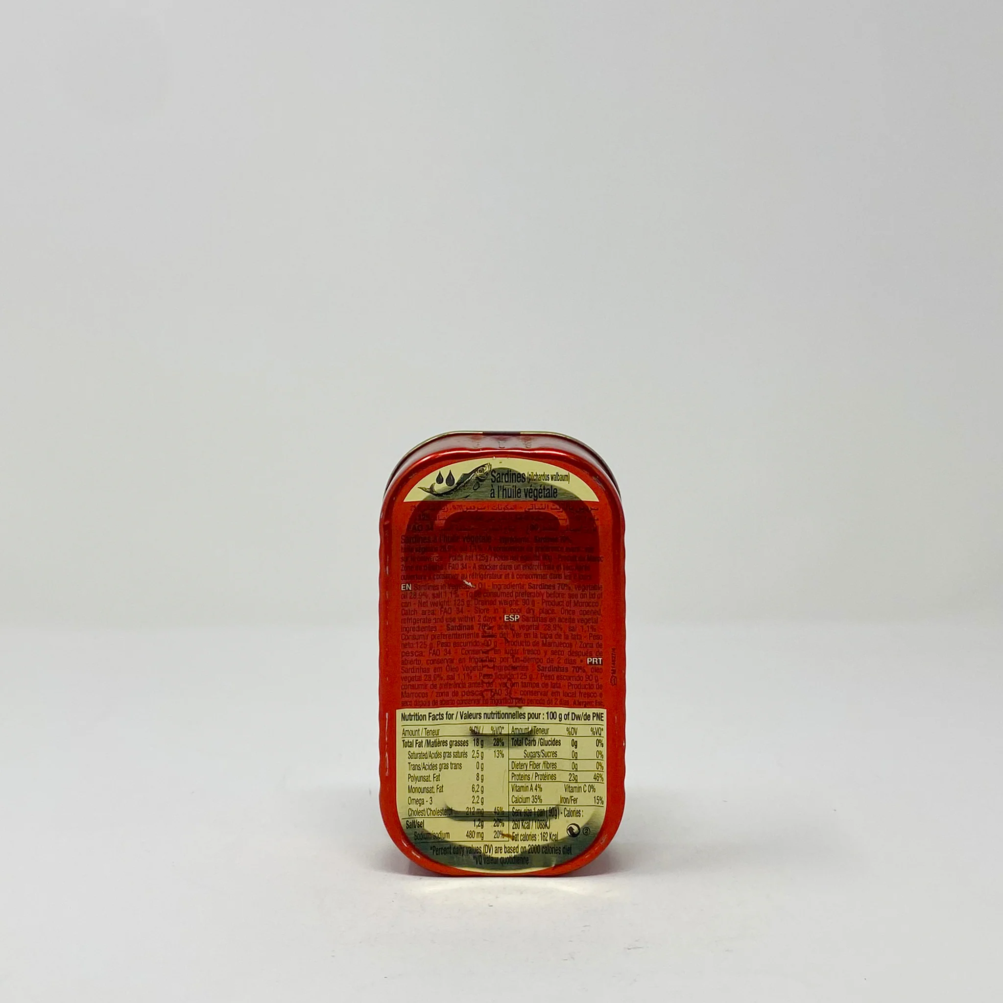 Safi Moroccan Sardines in vegetable oil - Image 2
