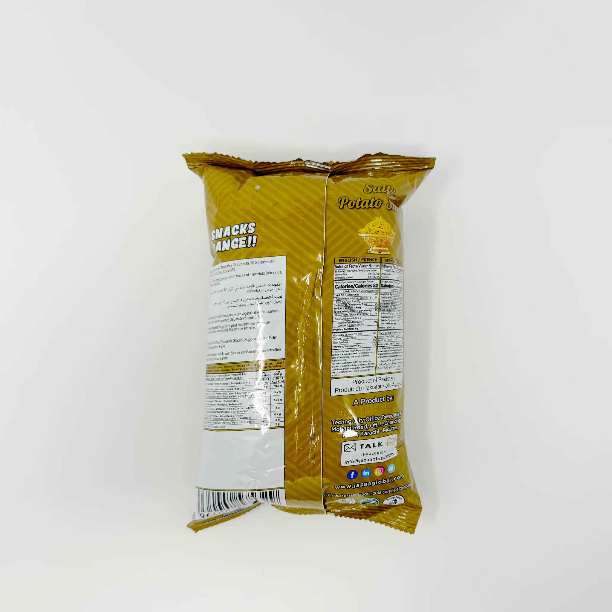 Jazaa Salty potato sticks 180g - Image 2
