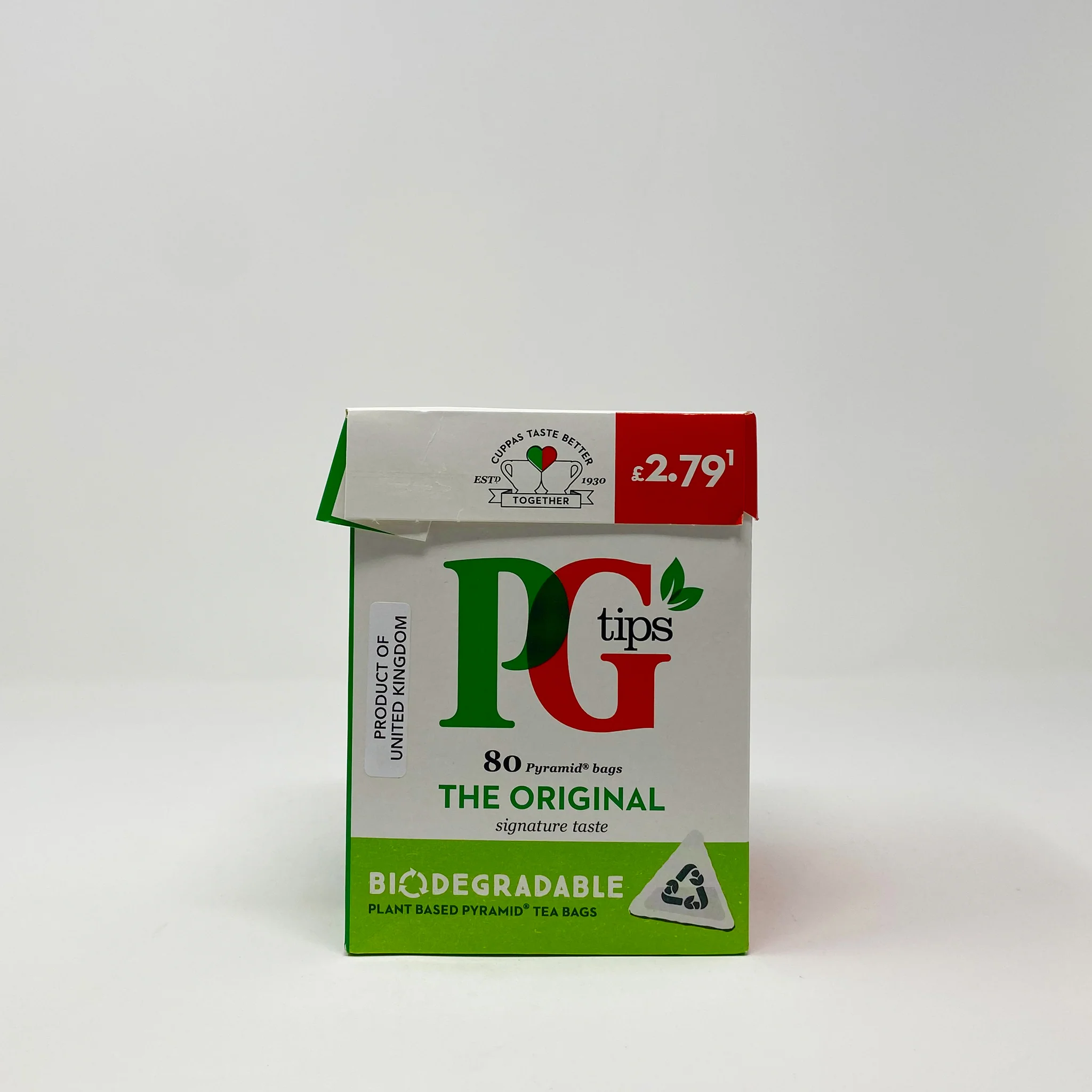 PG tips black tea 80 bags