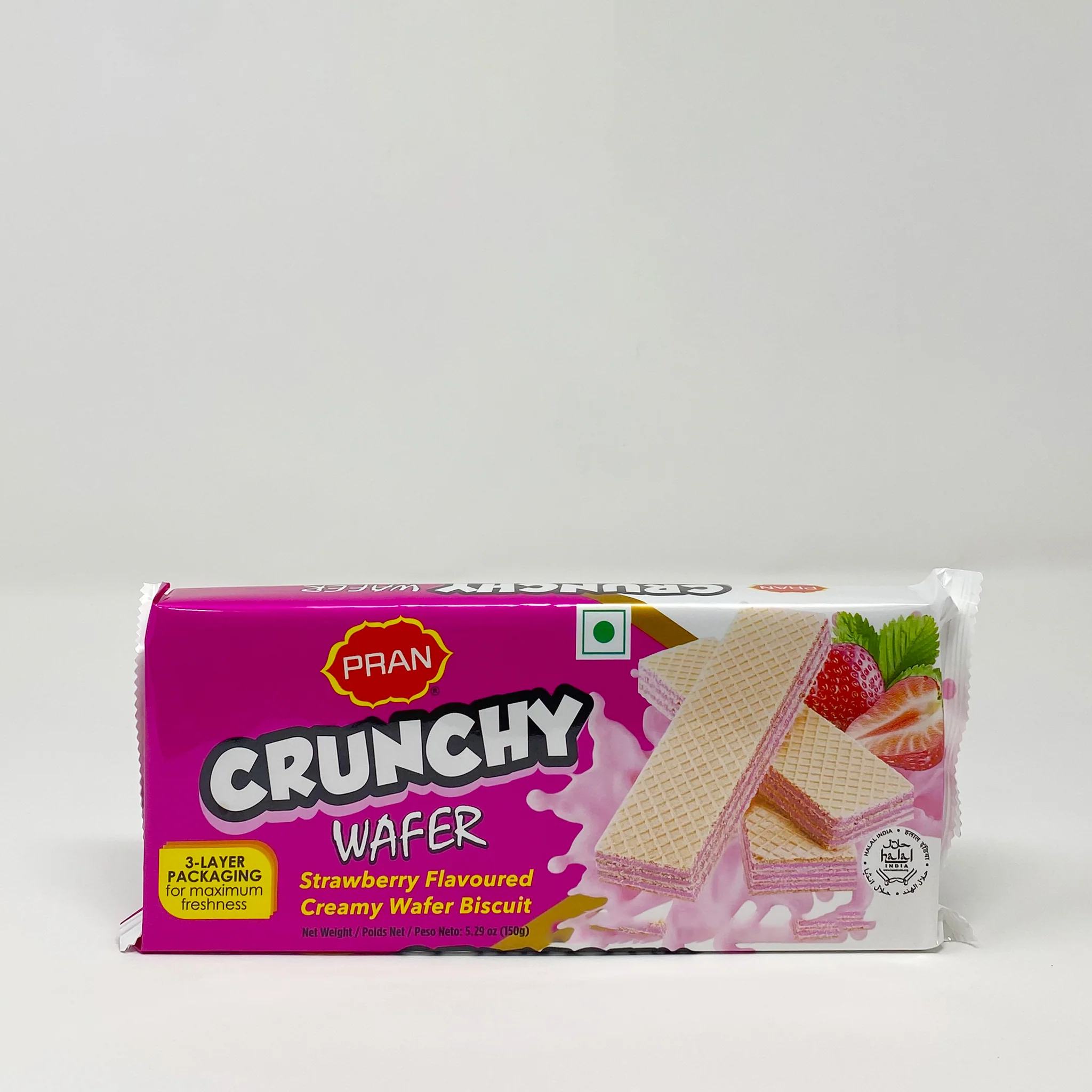 Pran Crunchy strawberry Wafer 150g