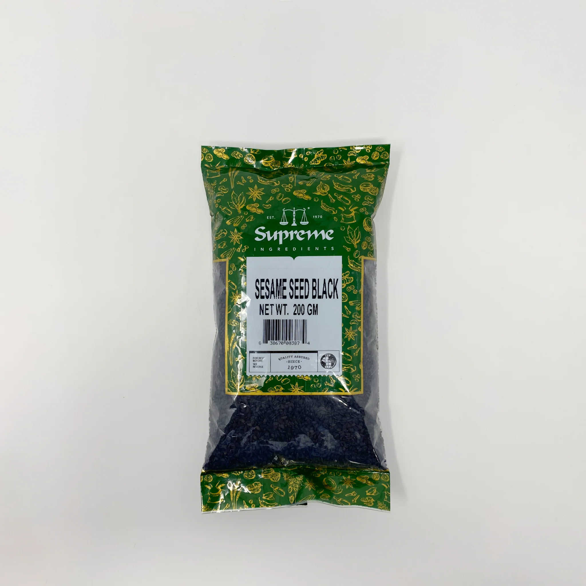 Supreme Sesames seeds black 200g