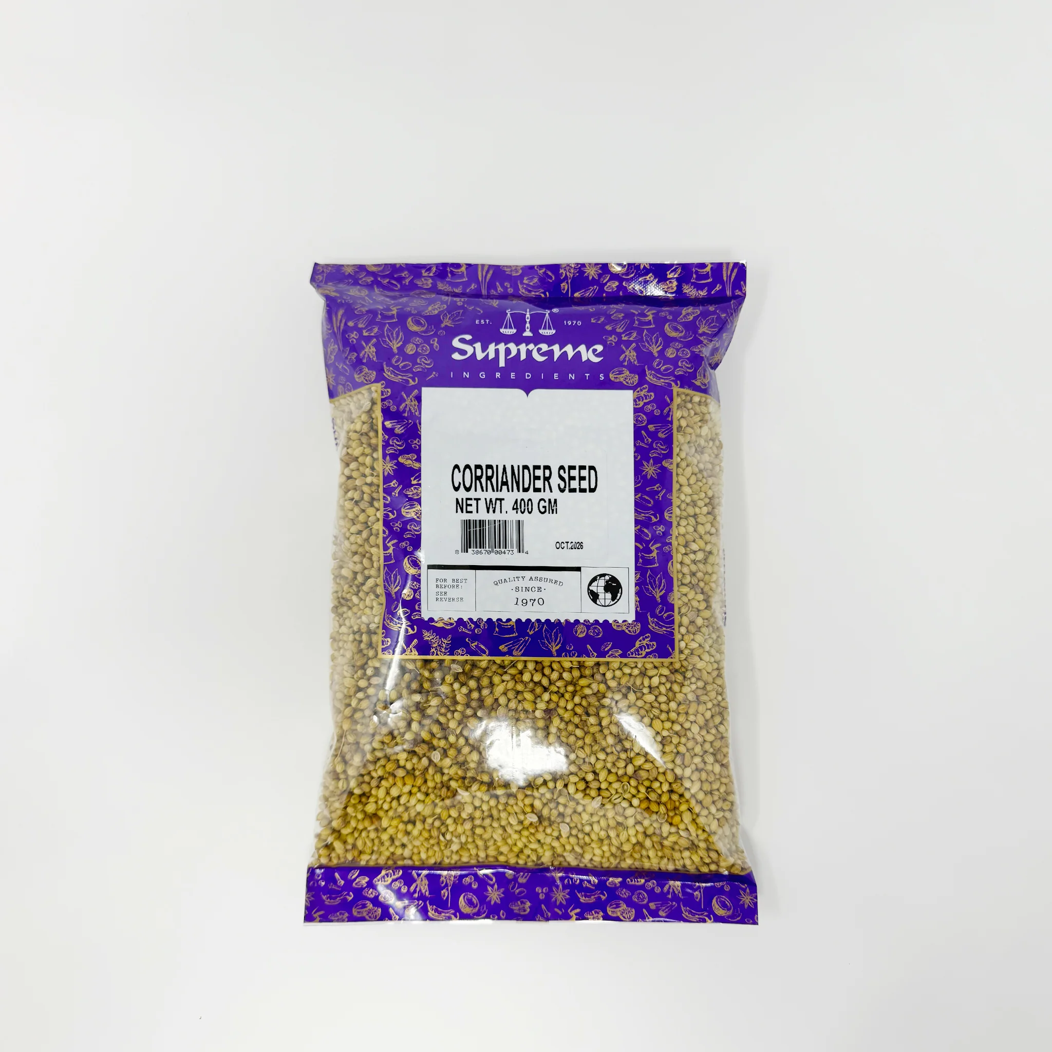 Supreme Coriander Whole 400g