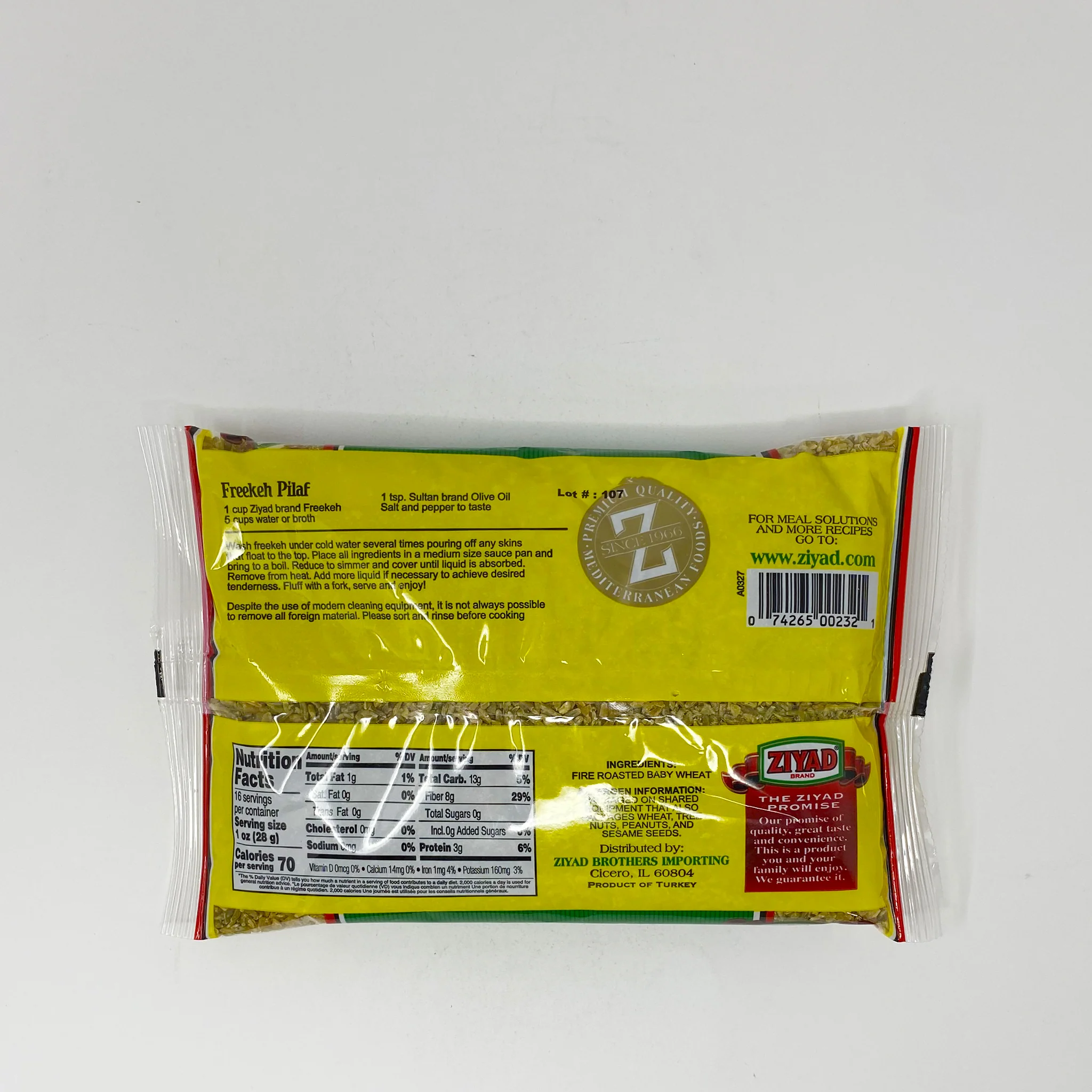 Ziyad Green freekeh 454g - Image 2