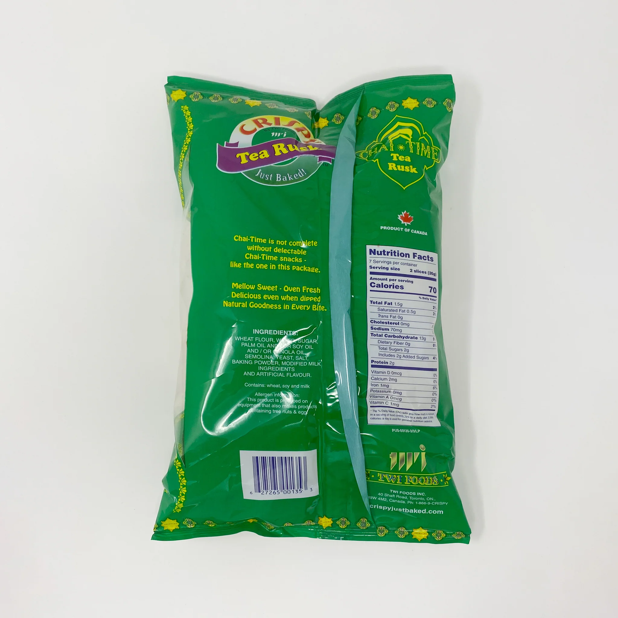 Crispy Tea Rusk 200g - Image 6